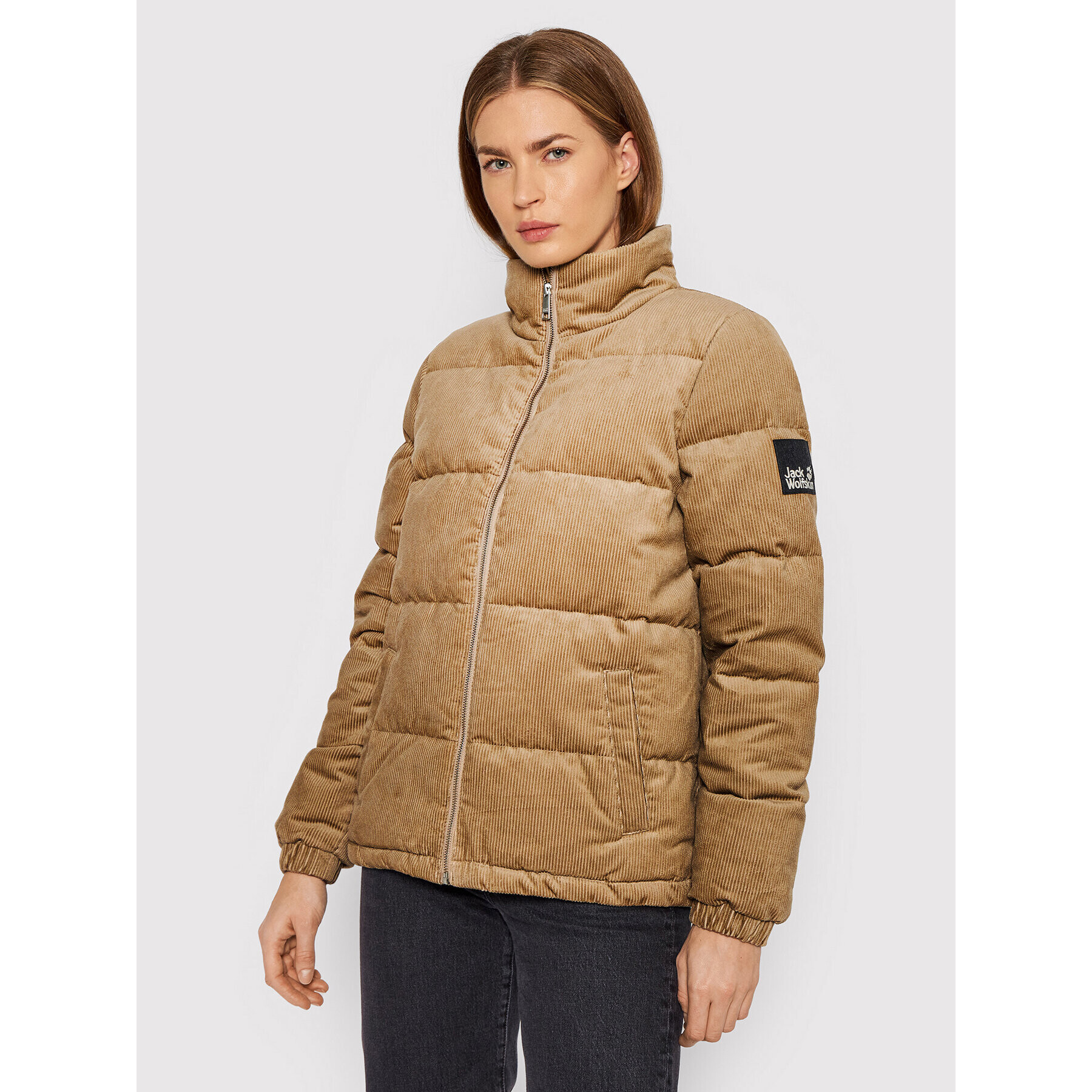 Jack Wolfskin Pehelykabát Nature Corduroy 1206171 Barna Regular Fit - Pepit.hu