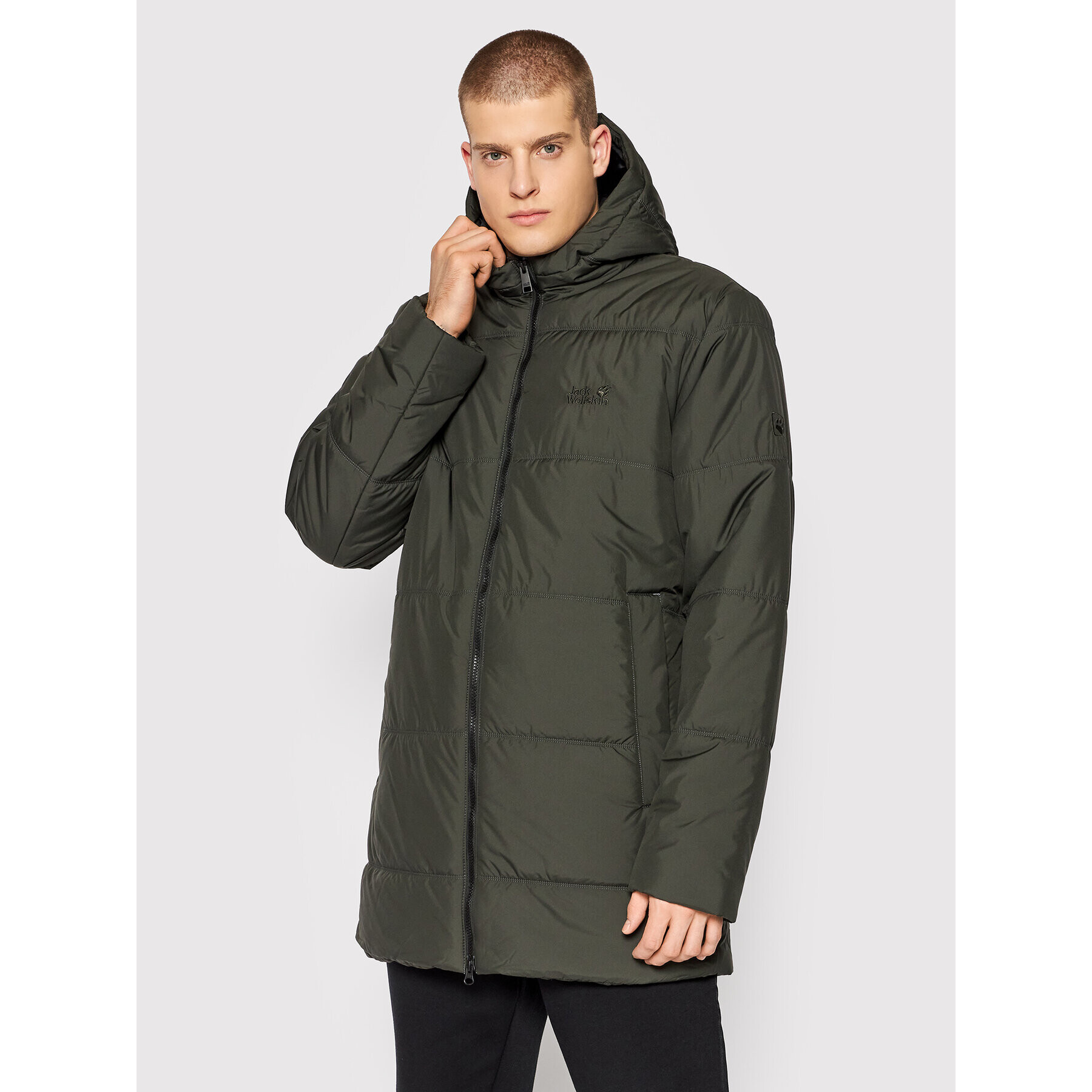 Jack Wolfskin Pehelykabát North York 1206381 Zöld Regular Fit - Pepit.hu