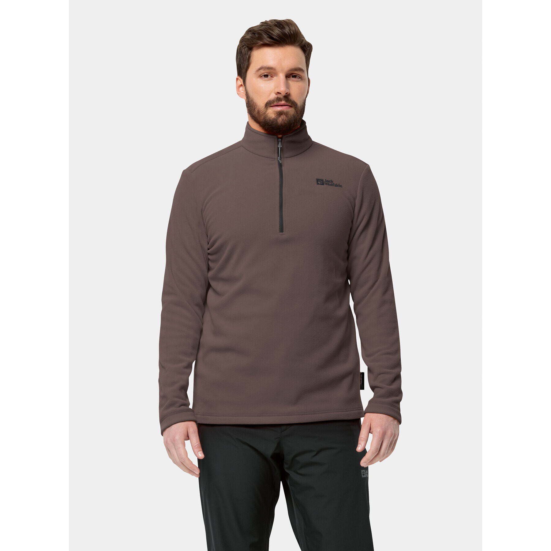 Jack Wolfskin Polár kabát Taunus Hz 1709522 Piros Regular Fit - Pepit.hu