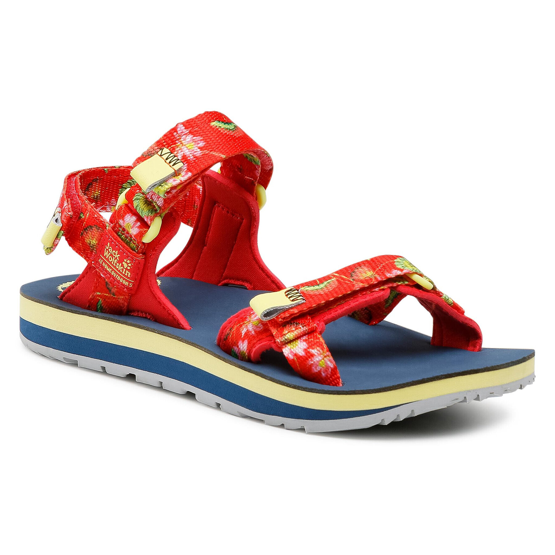 Jack Wolfskin Szandál Outfresh Deluxe Sandal W 4039451-7828030 Piros - Pepit.hu