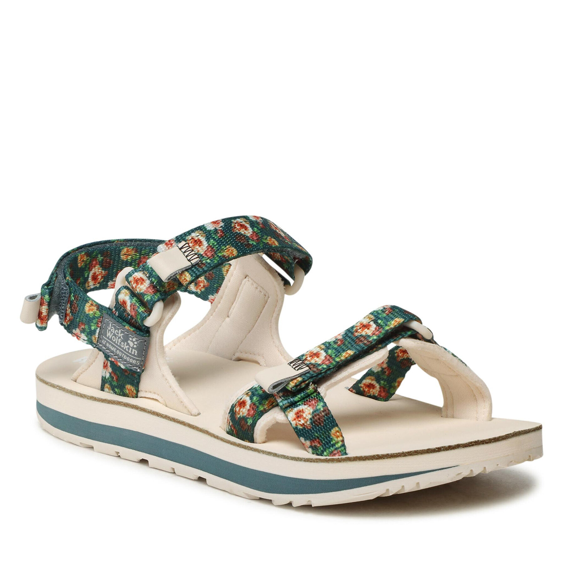 Jack Wolfskin Szandál Outfresh Deluxe Sandal W 4039451 Zöld - Pepit.hu