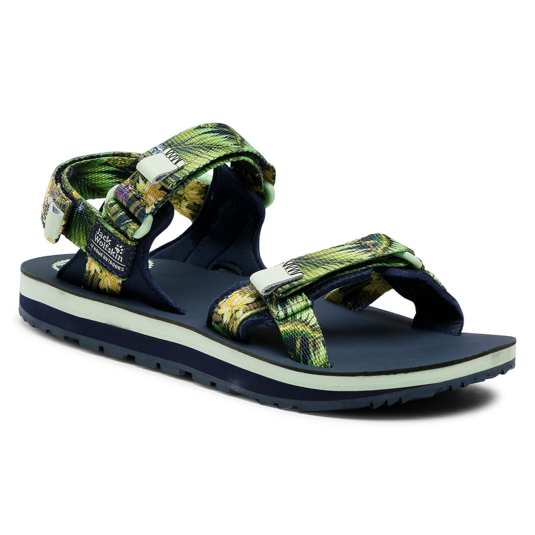 Jack Wolfskin Szandál Outfresh Deluxe Sandal W 4039451 Zöld - Pepit.hu