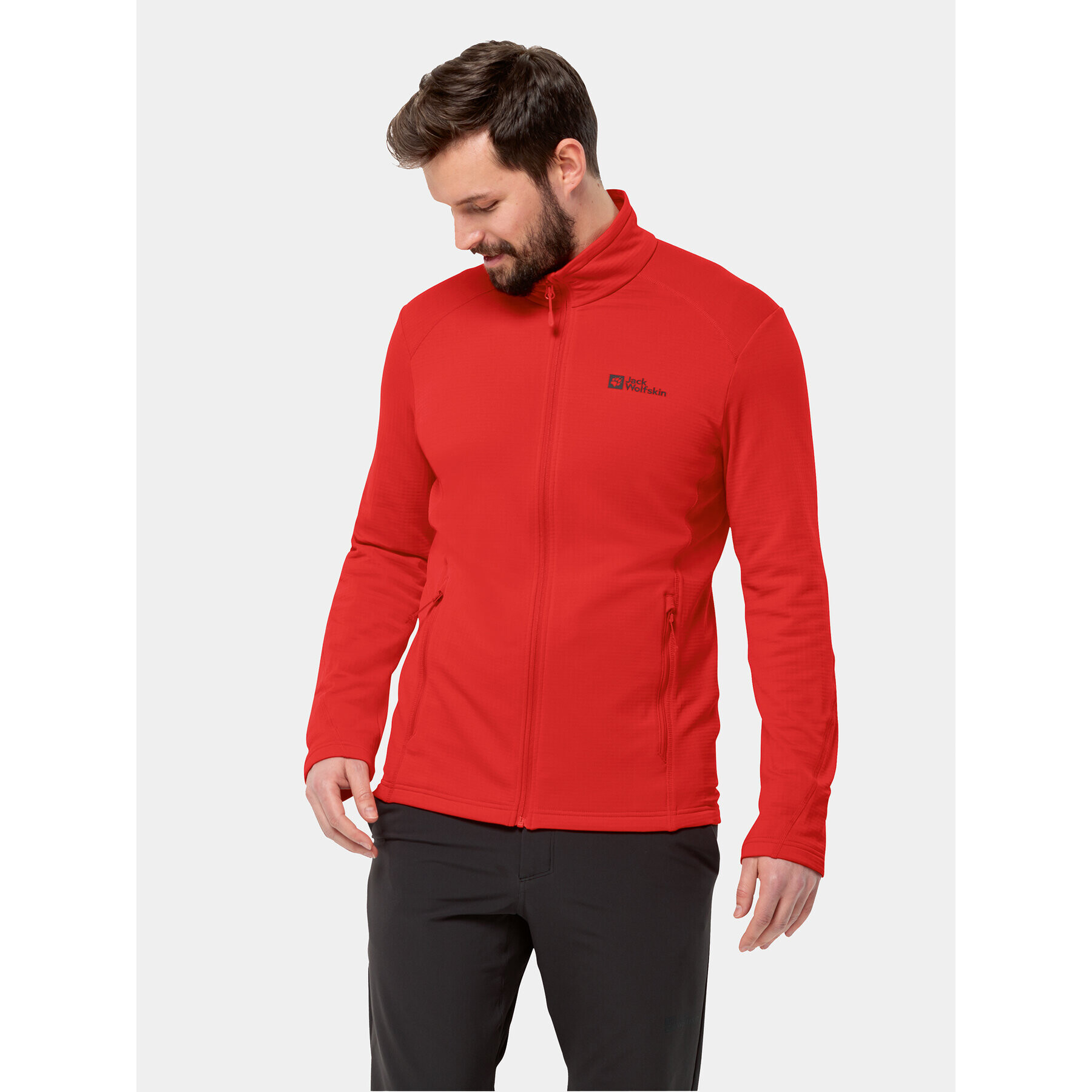 Jack Wolfskin Technikai pulóver Kolbenberg Fz 1710521 Piros Regular Fit - Pepit.hu