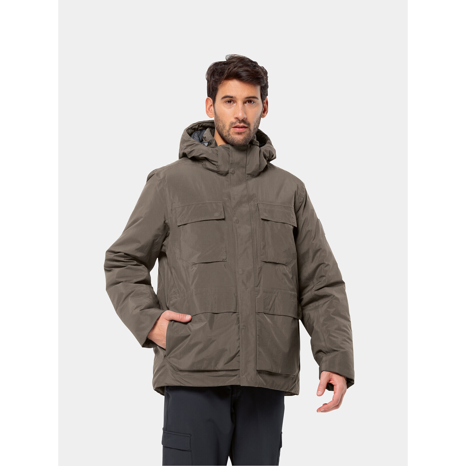 Jack Wolfskin Télikabát Textor Utility Jkt 1116101 Barna Regular Fit - Pepit.hu