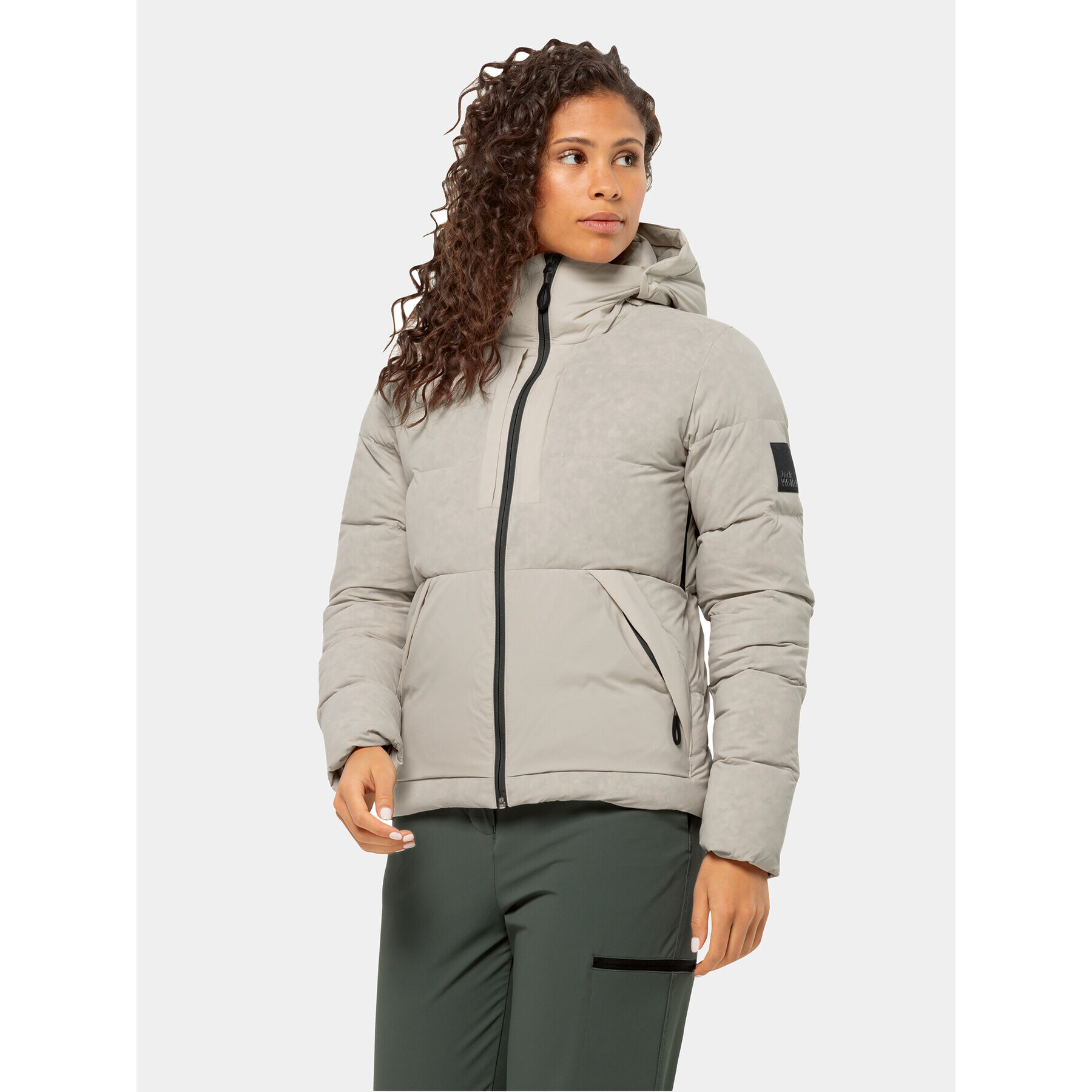 Jack Wolfskin Télikabát Wandermood Down Jkt 1207321 Szürke Regular Fit - Pepit.hu