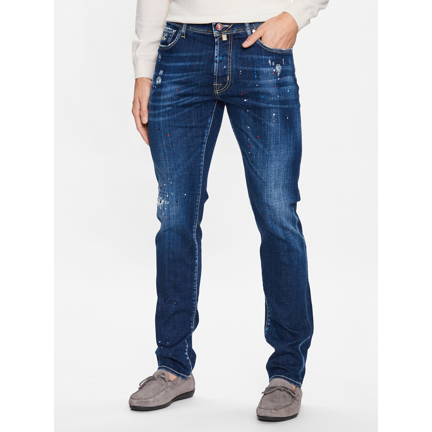 Jacob Cohën Farmer Bard U Q M04 40 S 3952 Kék Slim Fit - Pepit.hu