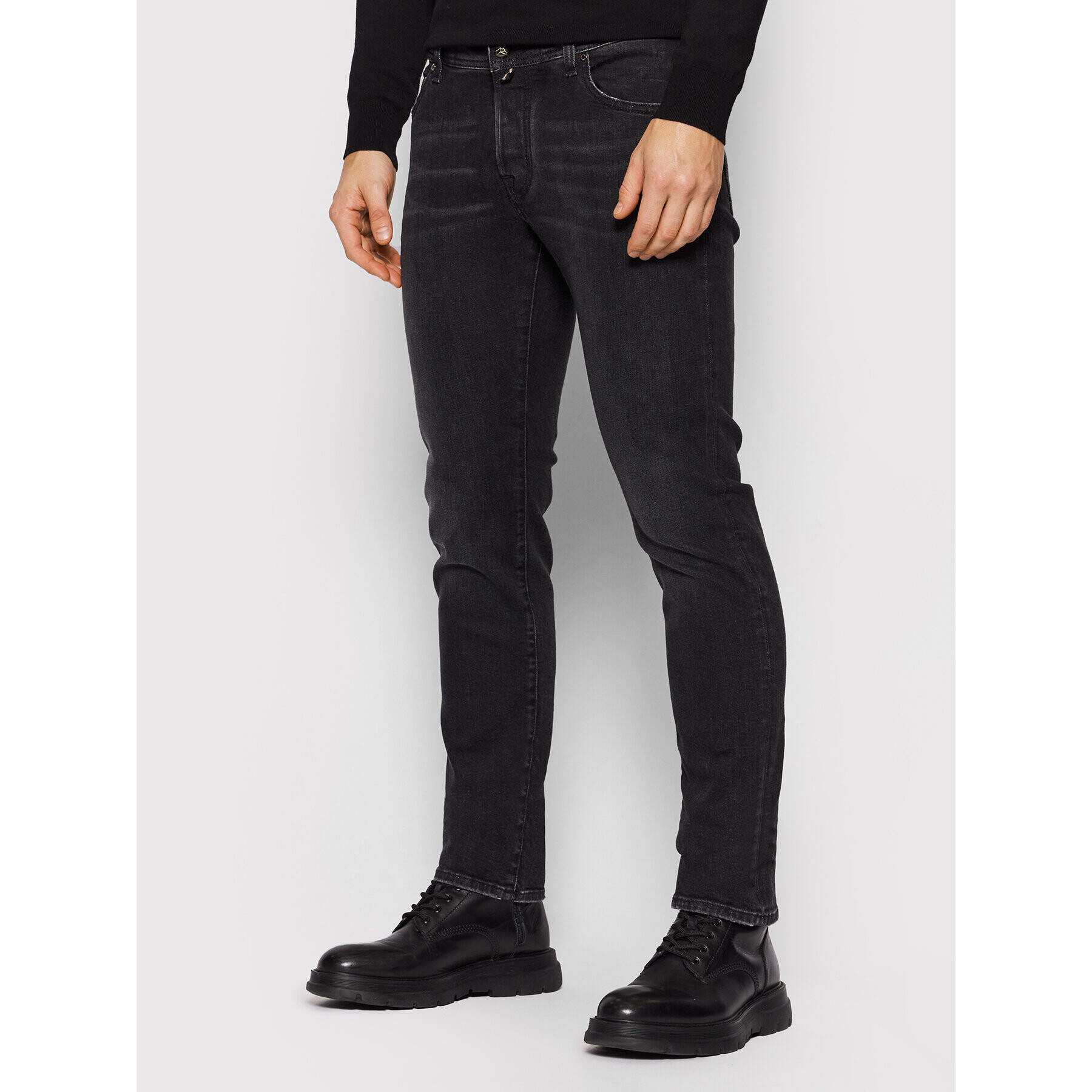 Jacob Cohën Farmer Nick U Q M06 12 S 3607 Fekete Slim Fit - Pepit.hu