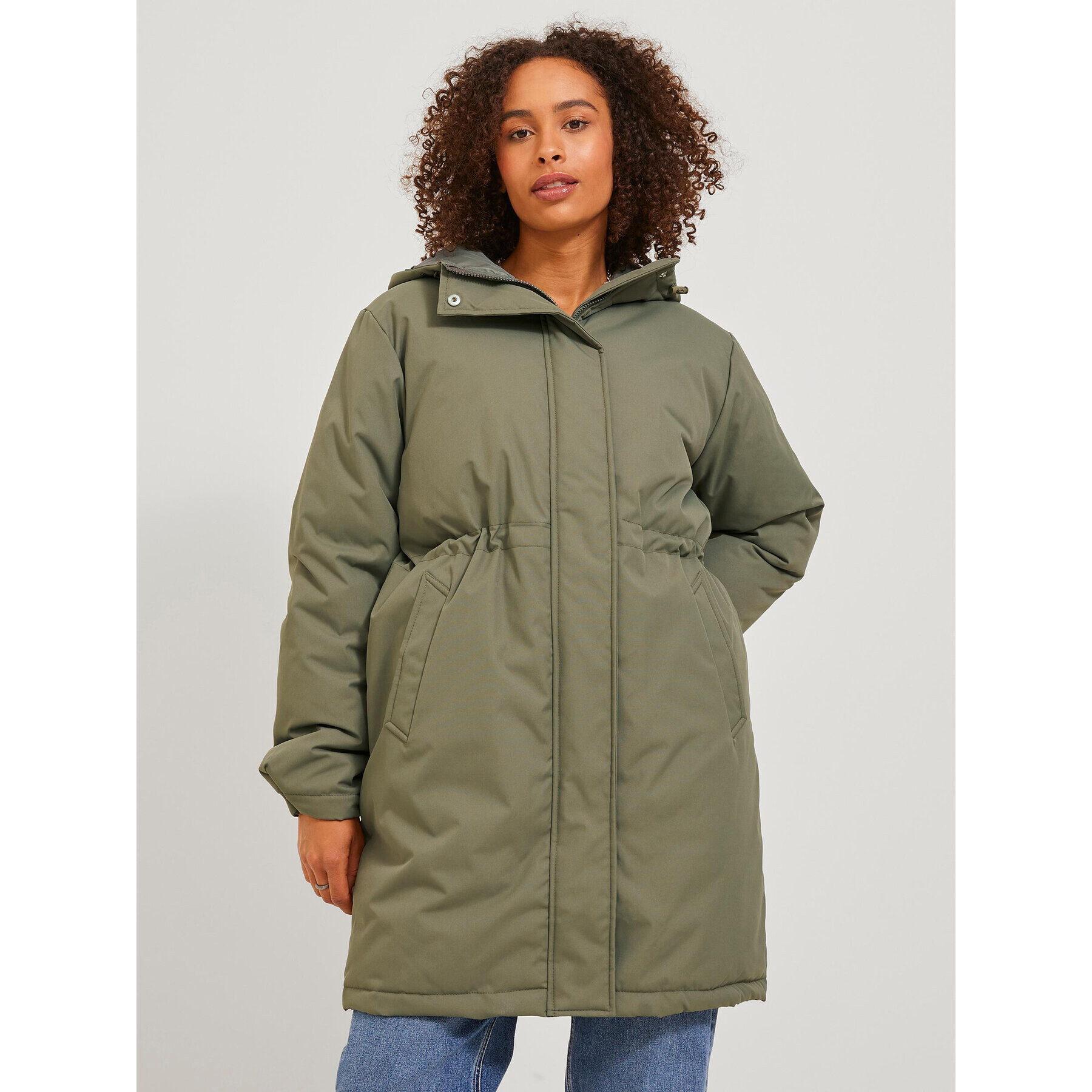 JJXX Parka 12236885 Zöld Regular Fit - Pepit.hu