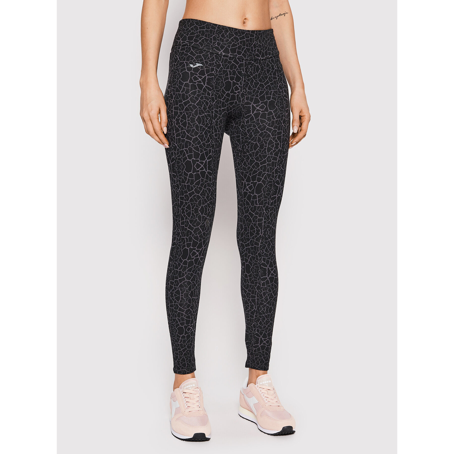 Joma Leggings Urban Street 800066.100 Fekete Slim Fit - Pepit.hu