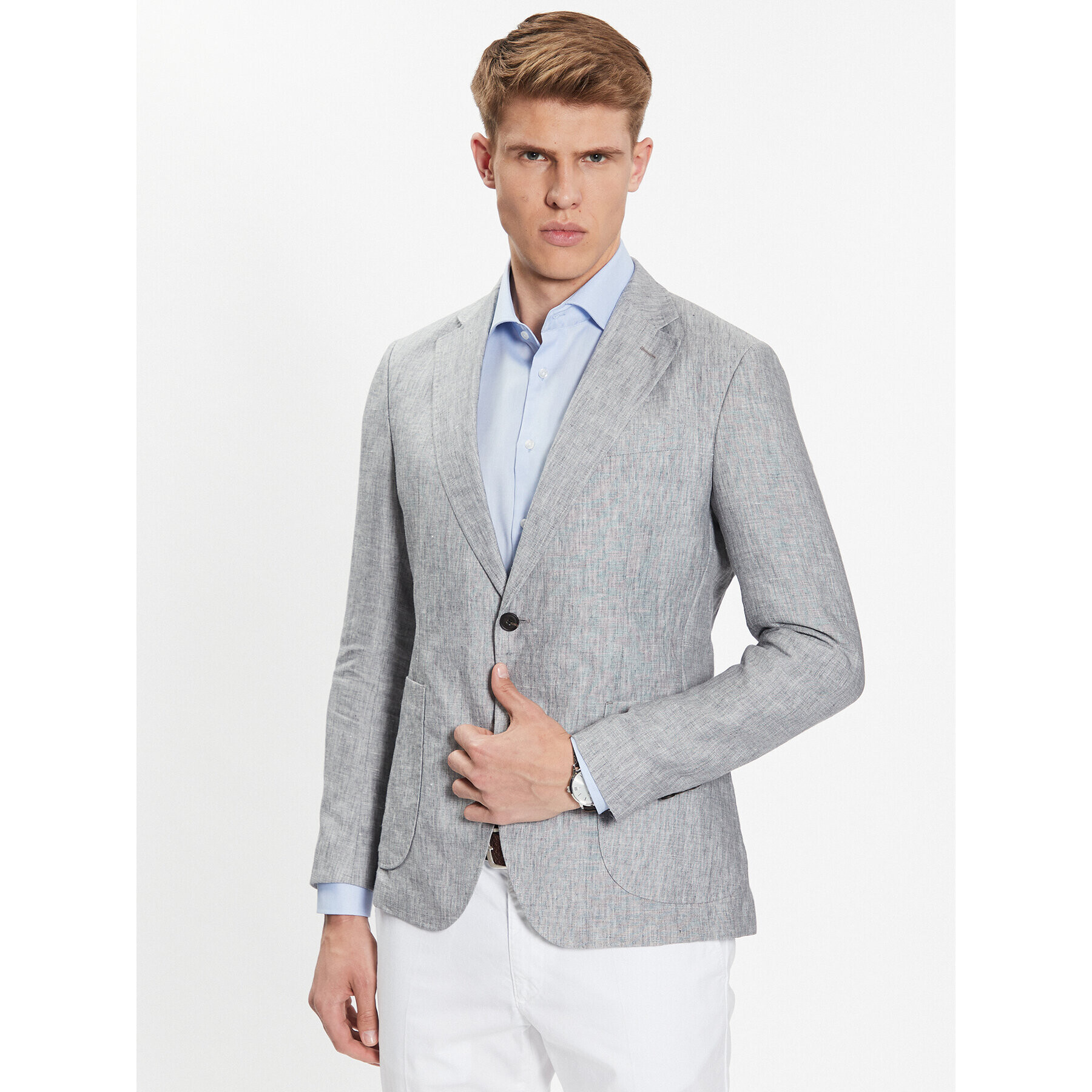 JOOP! Átmeneti kabát 30036973 Szürke Slim Fit - Pepit.hu