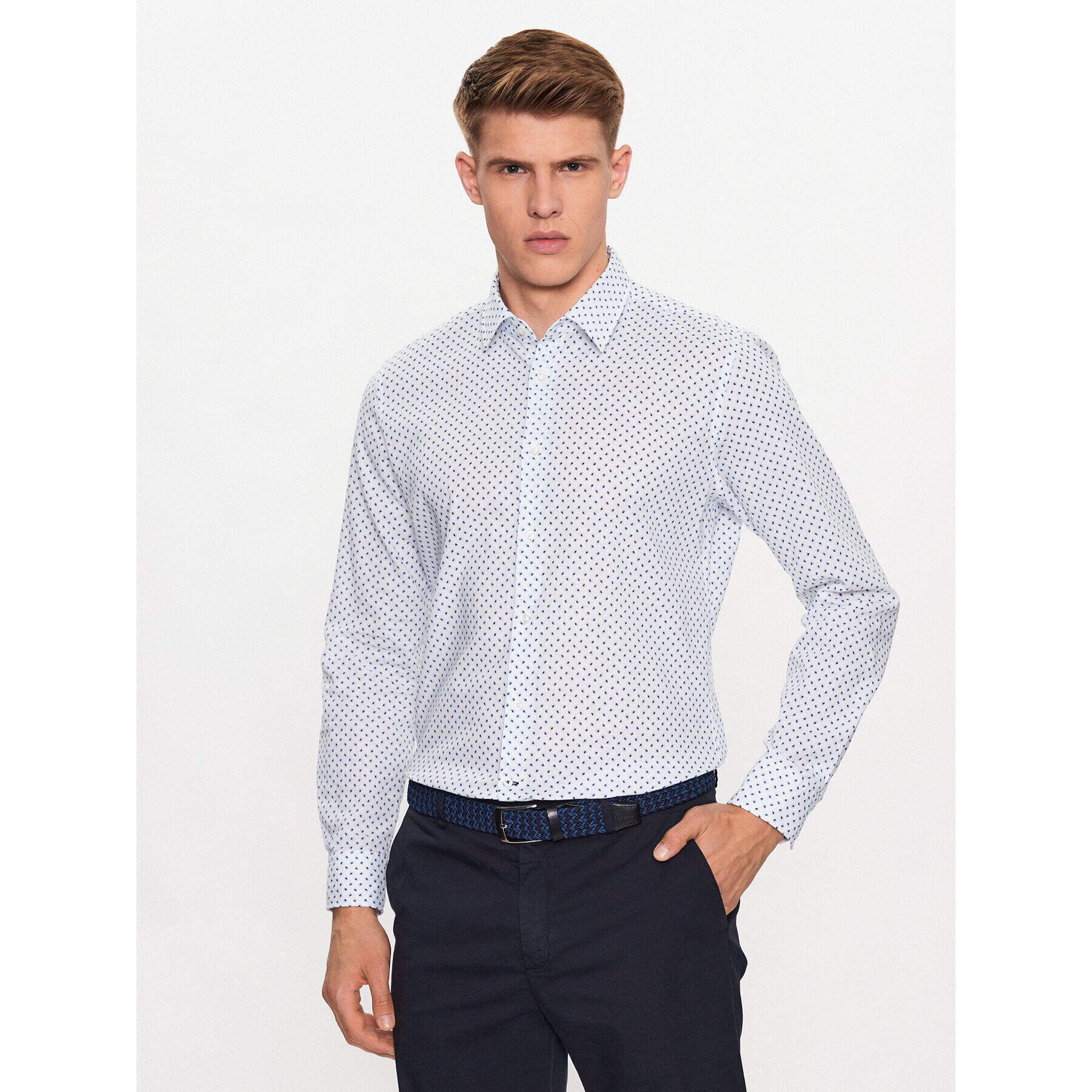 JOOP! Ing 30036103 Kék Slim Fit - Pepit.hu