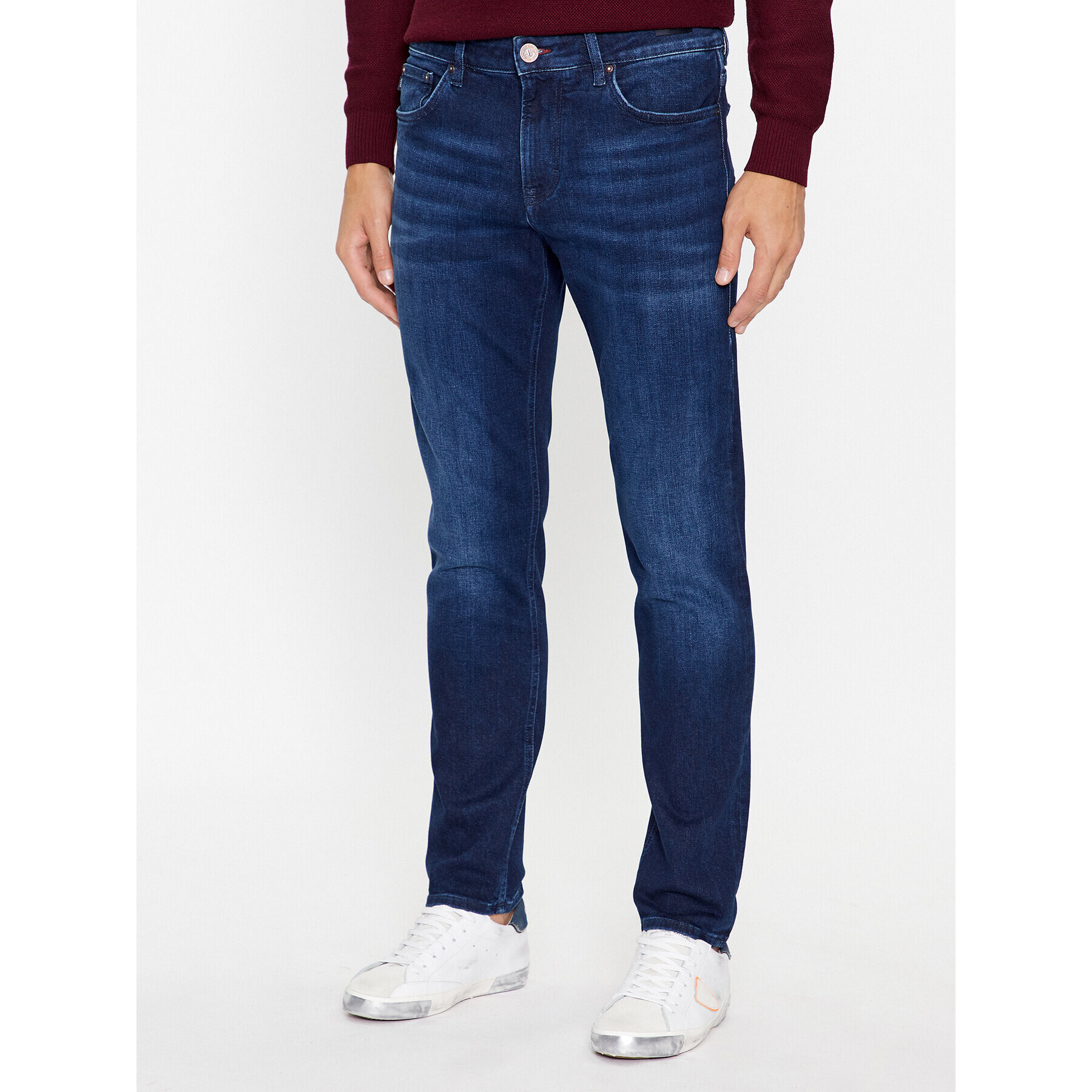 JOOP! Jeans Farmer 30039227 Sötétkék Modern Fit - Pepit.hu