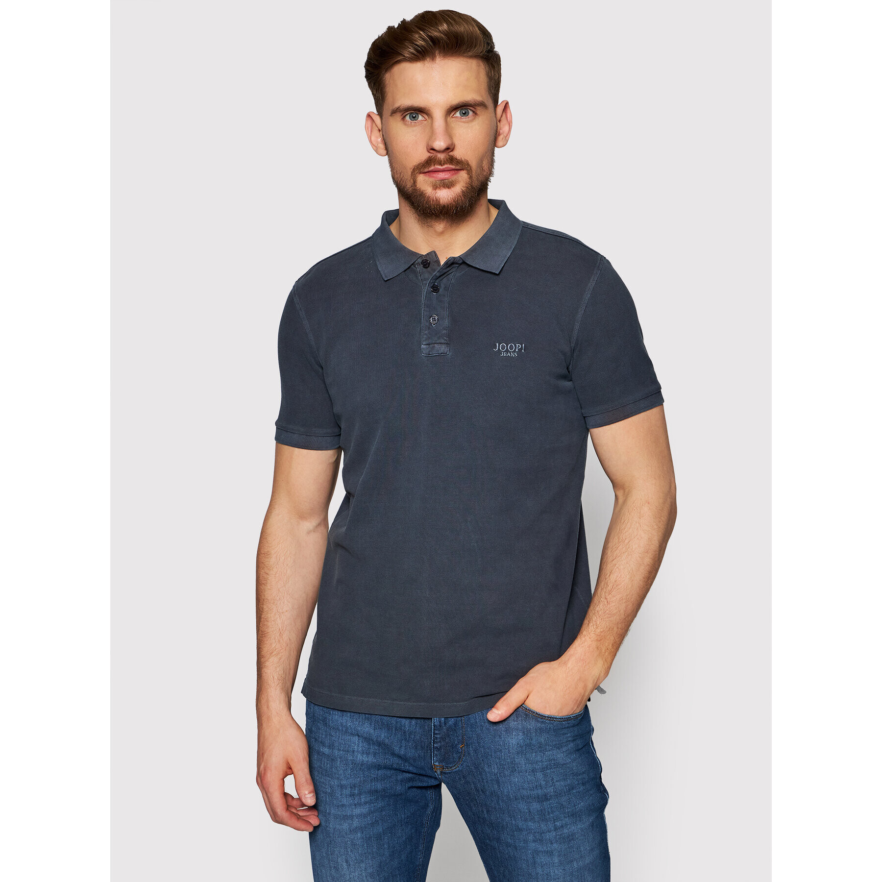 JOOP! Jeans Pólóing 15 Jjj-02Ambrosio 30025784 Szürke Regular Fit - Pepit.hu