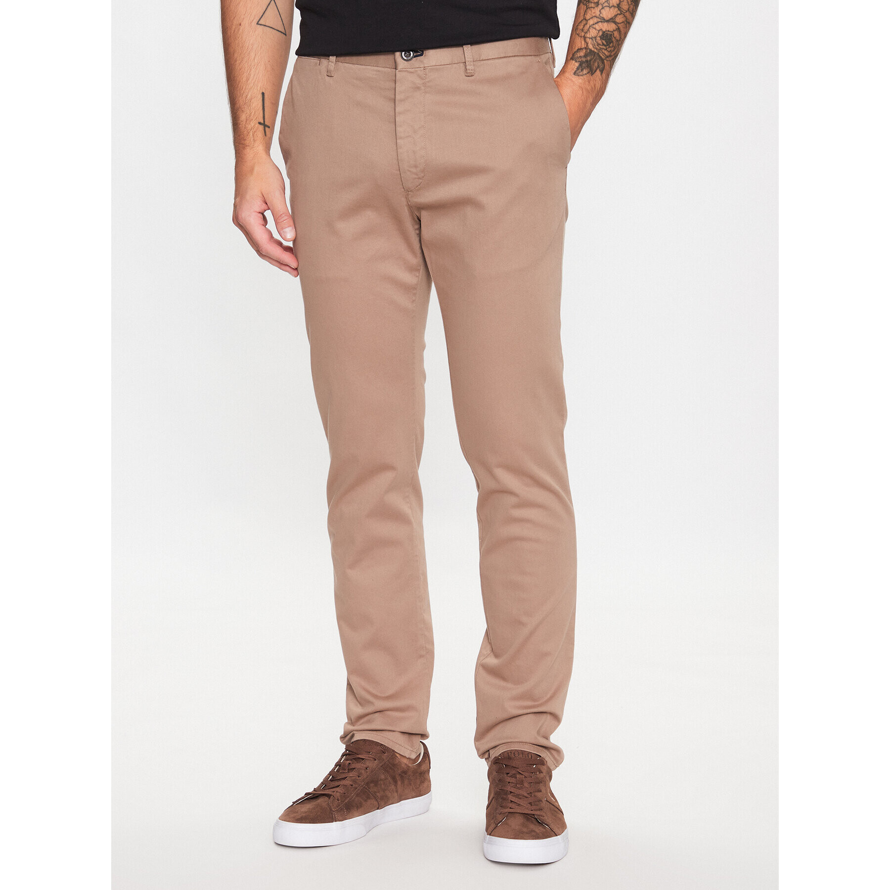 JOOP! Jeans Szövet nadrág 30025086 Bézs Slim Fit - Pepit.hu