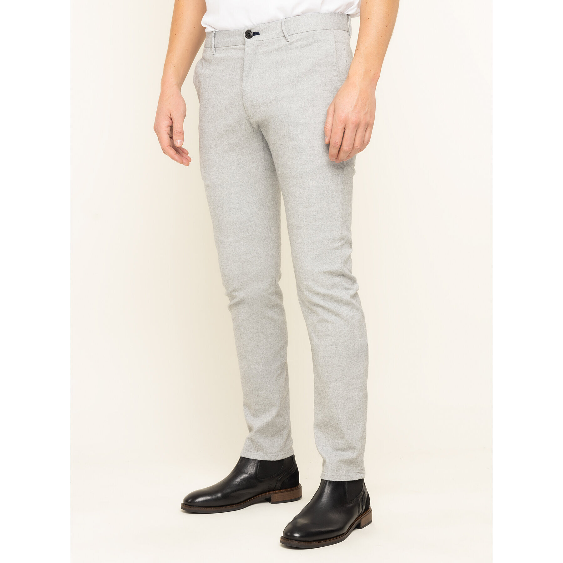 JOOP! Jeans Szövet nadrág Steen 30017314 Szürke Slim Fit - Pepit.hu