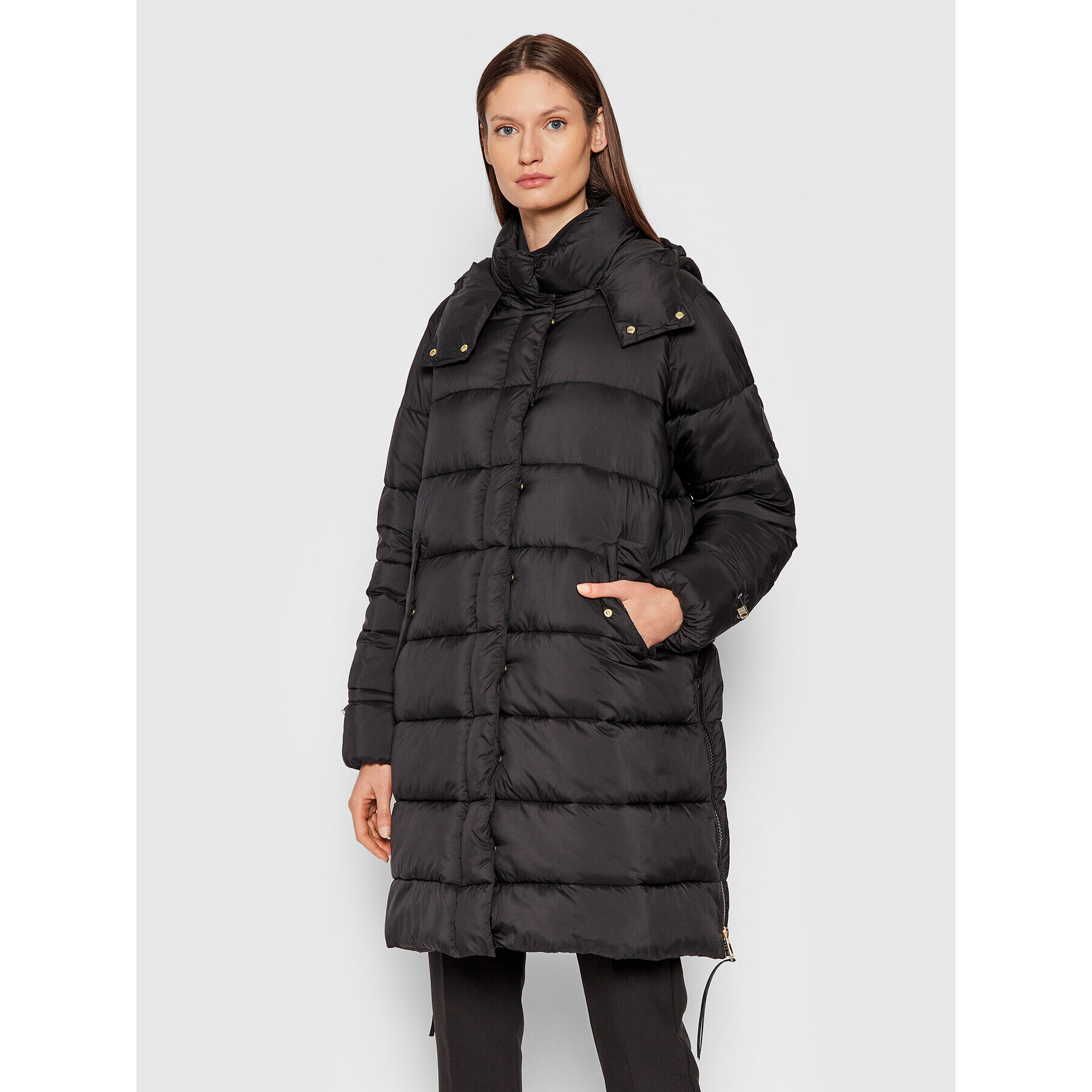 JOOP! Pehelykabát 58 Jo712 Olivor 30028975 Fekete Oversize - Pepit.hu