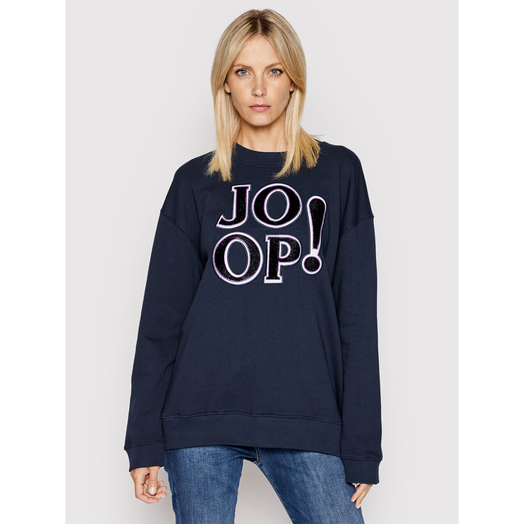 JOOP! Pulóver 58 JJE606 Thora 30028182 Sötétkék Regular Fit - Pepit.hu