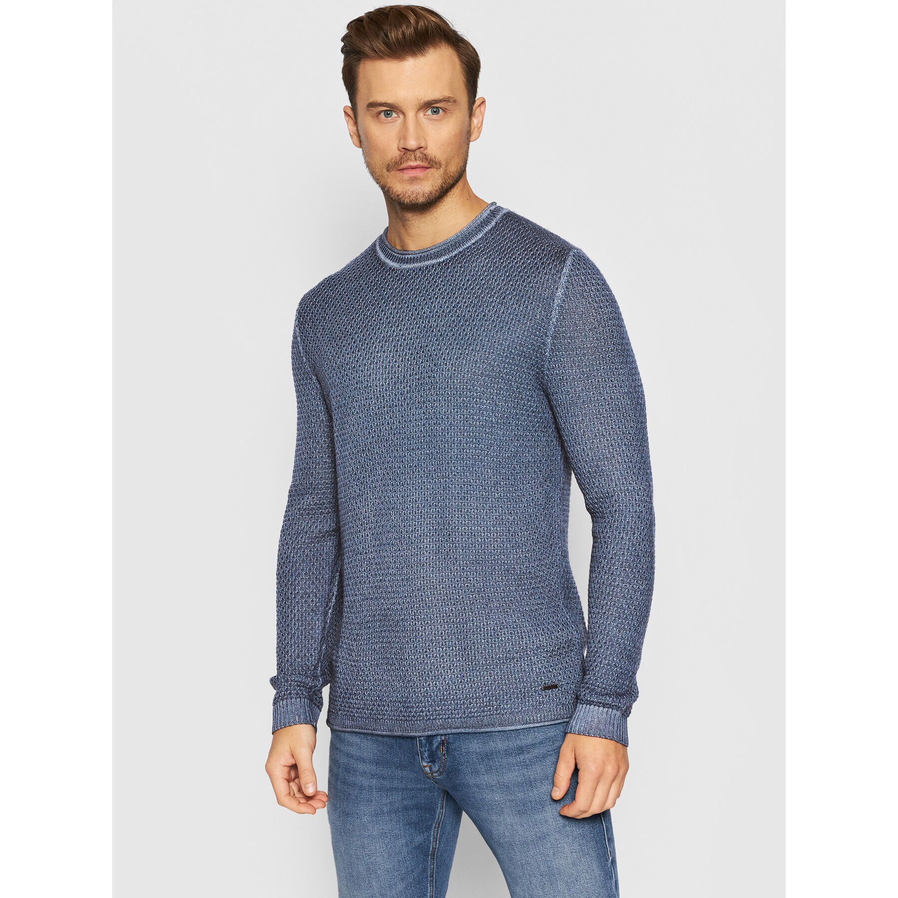 JOOP! Sweater 17 Jk-25Marian 30027929 Kék Modern Fit - Pepit.hu