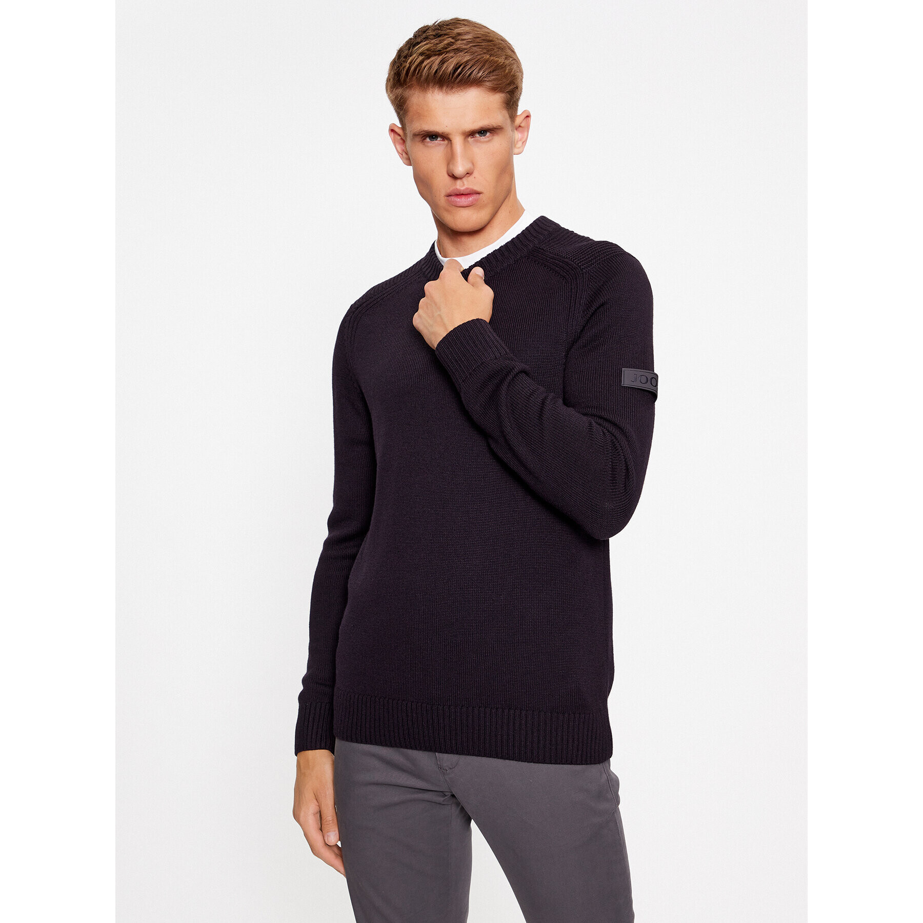 JOOP! Sweater 30037695 Sötétkék Modern Fit - Pepit.hu