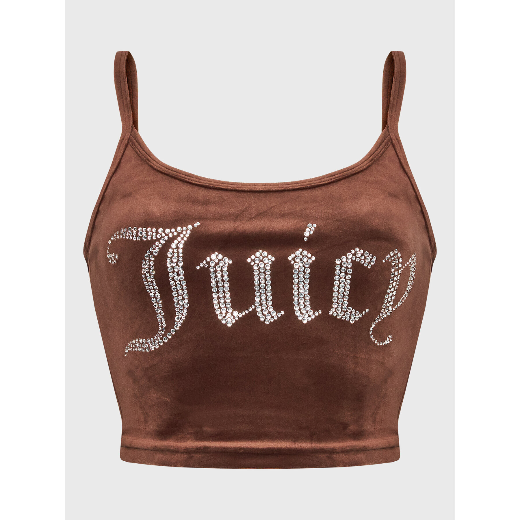 Juicy Couture Felső Rain JCWO222001 Barna Slim Fit - Pepit.hu