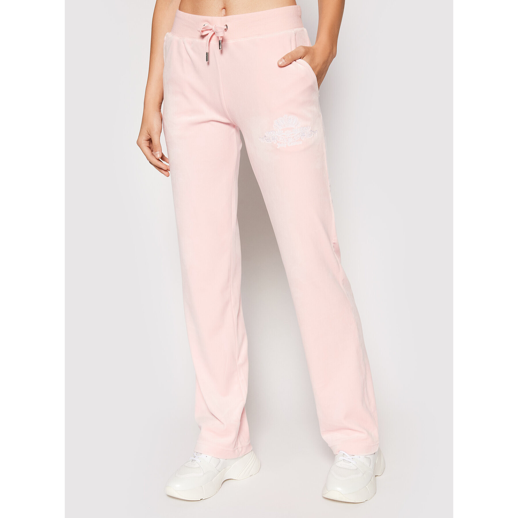 Juicy Couture Melegítő alsó Crest JCWB121089 Rózsaszín Regular Fit - Pepit.hu