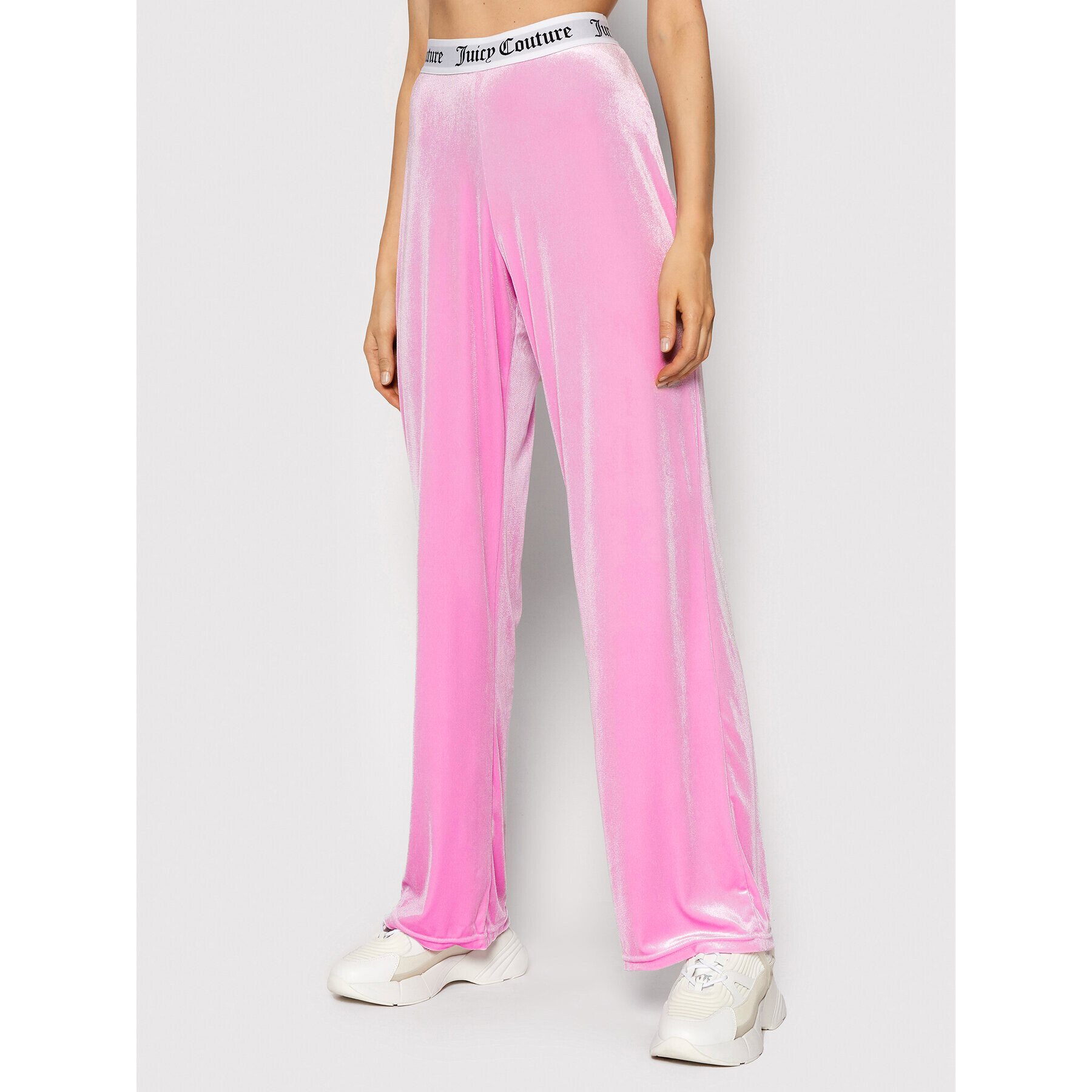 Juicy Couture Melegítő alsó Vicky Velvet JCLB220006 Rózsaszín Relaxed Fit - Pepit.hu