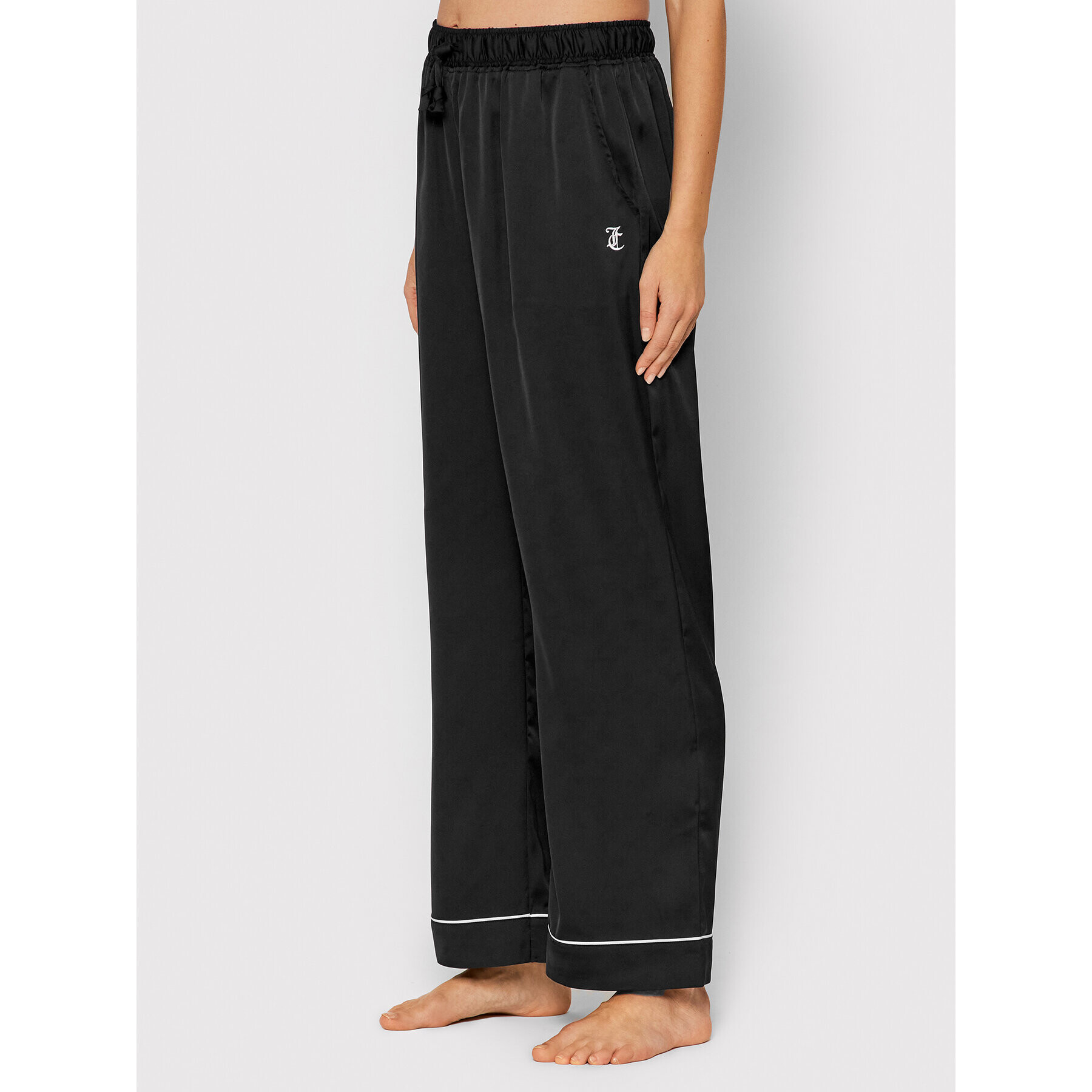 Juicy Couture Pizsama nadrág Paula JCAPB201 Fekete Relaxed Fit - Pepit.hu