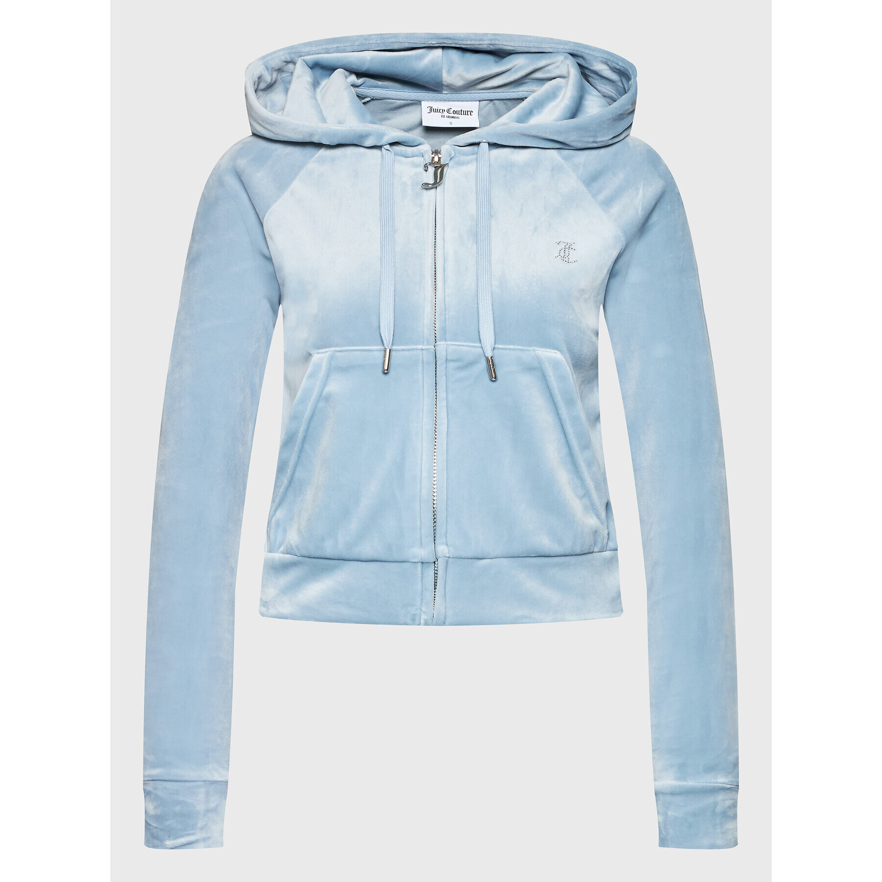 Juicy Couture Pulóver Madison JCWA122001 Kék Slim Fit - Pepit.hu