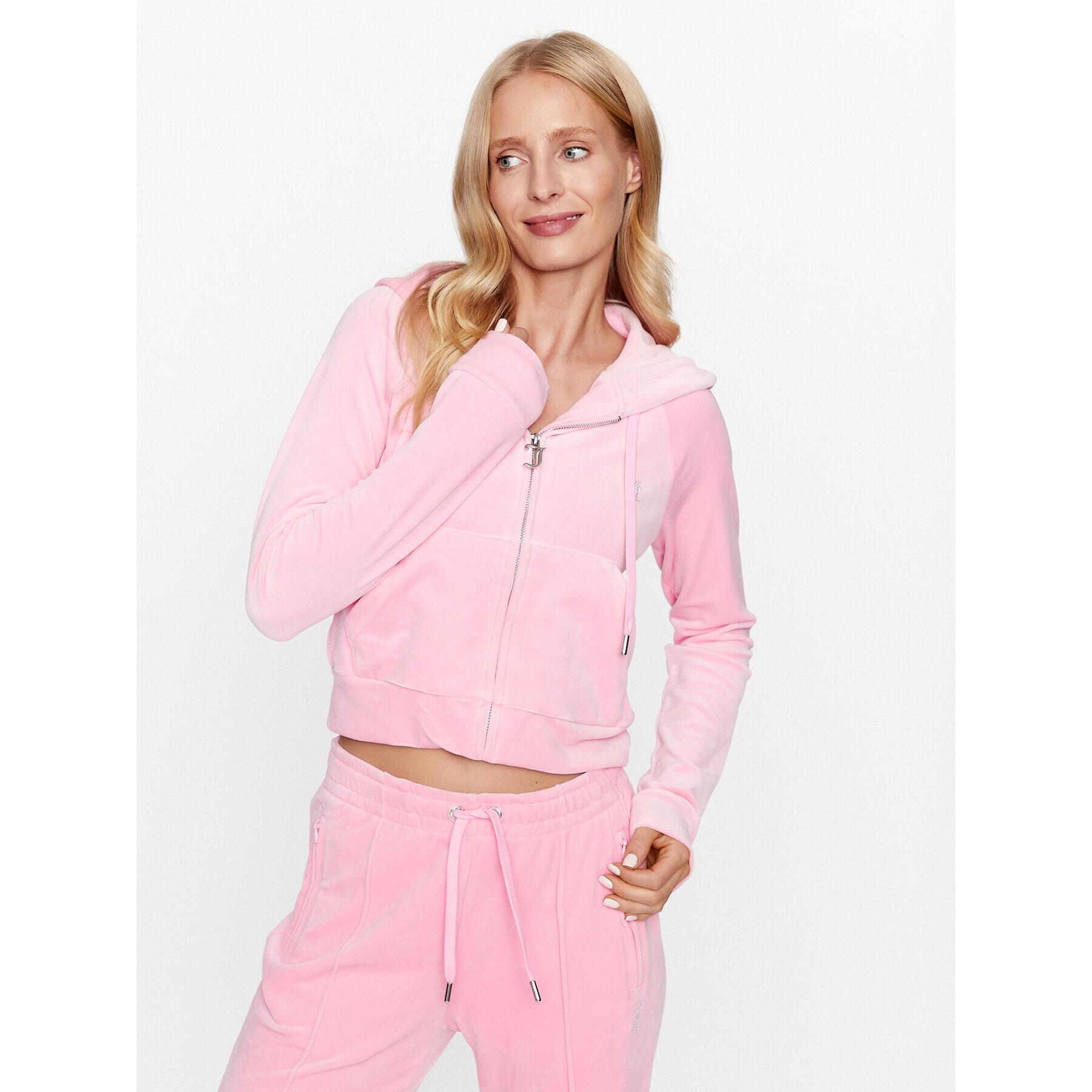 Juicy Couture Pulóver Madison JCWA122001 Rózsaszín Regular Fit - Pepit.hu