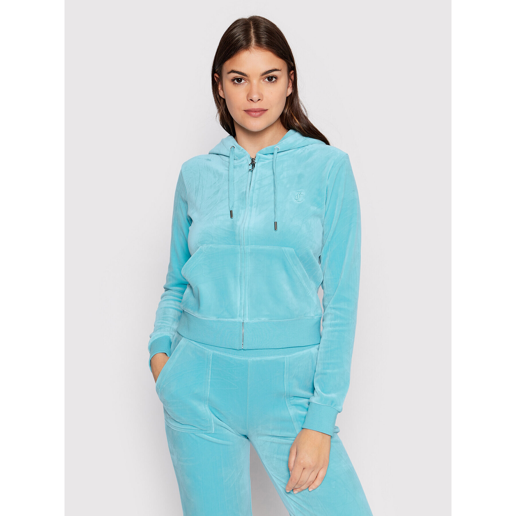 Juicy Couture Pulóver Robertson JCAP176 Kék Regular Fit - Pepit.hu