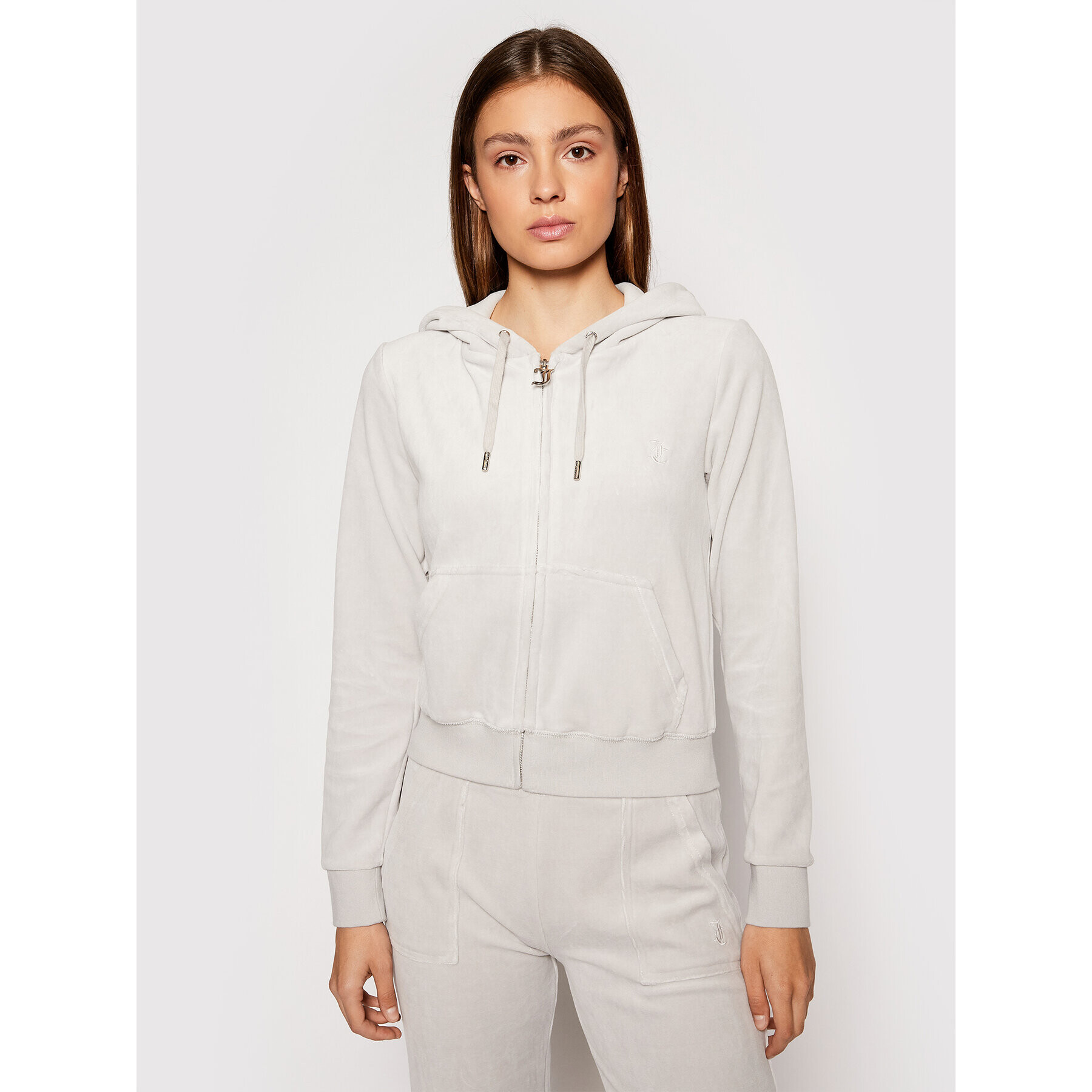 Juicy Couture Pulóver Robertson JCCA221001 Szürke Regular Fit - Pepit.hu