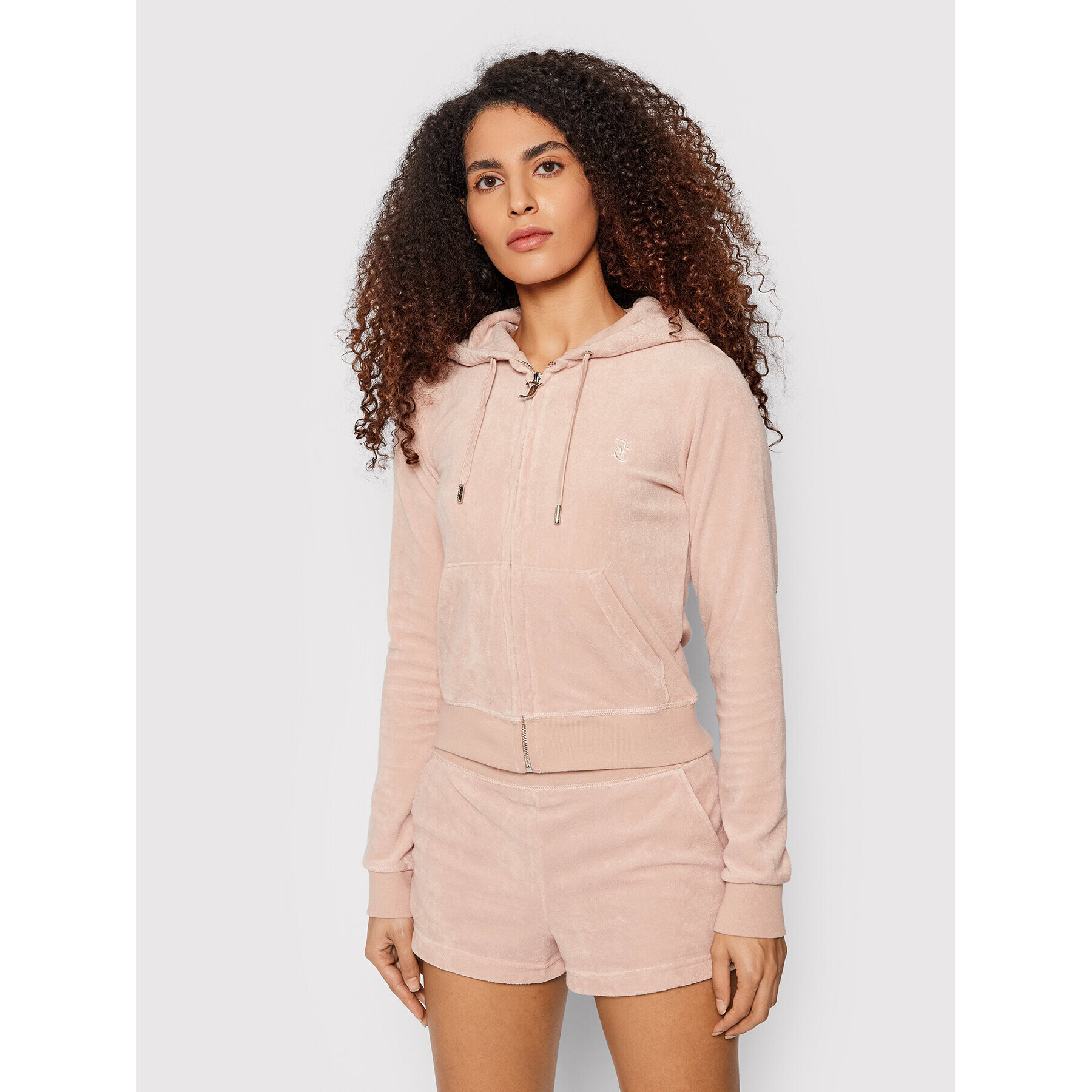 Juicy Couture Pulóver Robertson JCCI121002 Rózsaszín Slim Fit - Pepit.hu