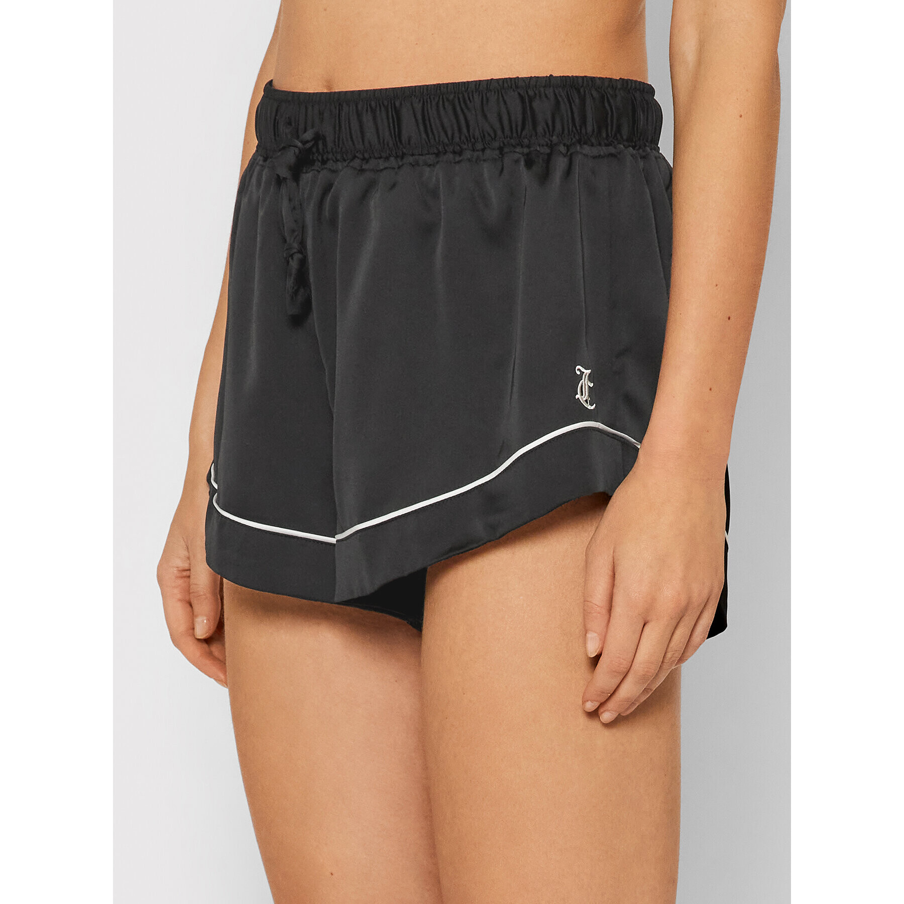 Juicy Couture Rövid pizsama nadrág Pia JCAPB202 Fekete Regular Fit - Pepit.hu