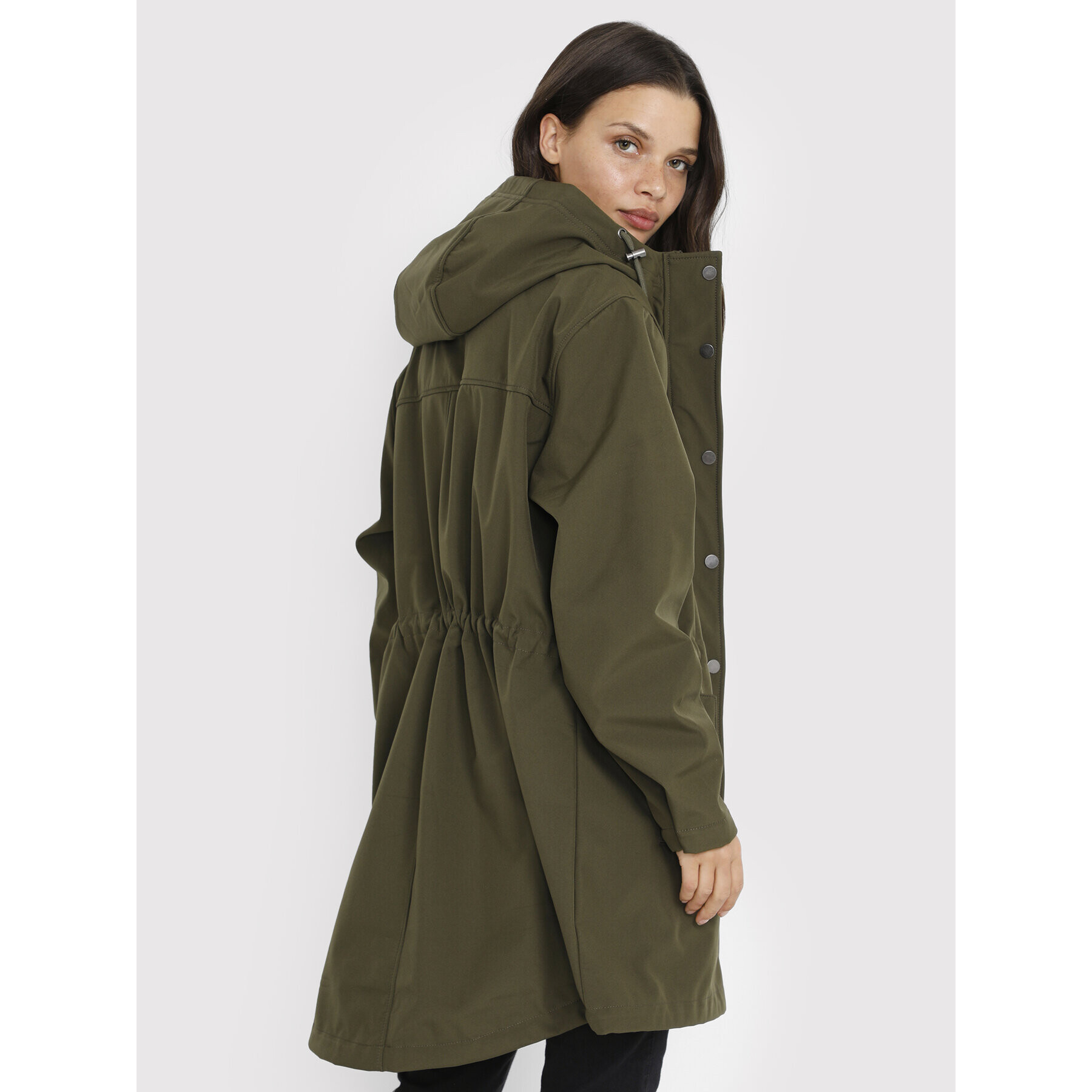 Kaffe Parka Talina 10506660 Zöld Regular Fit - Pepit.hu