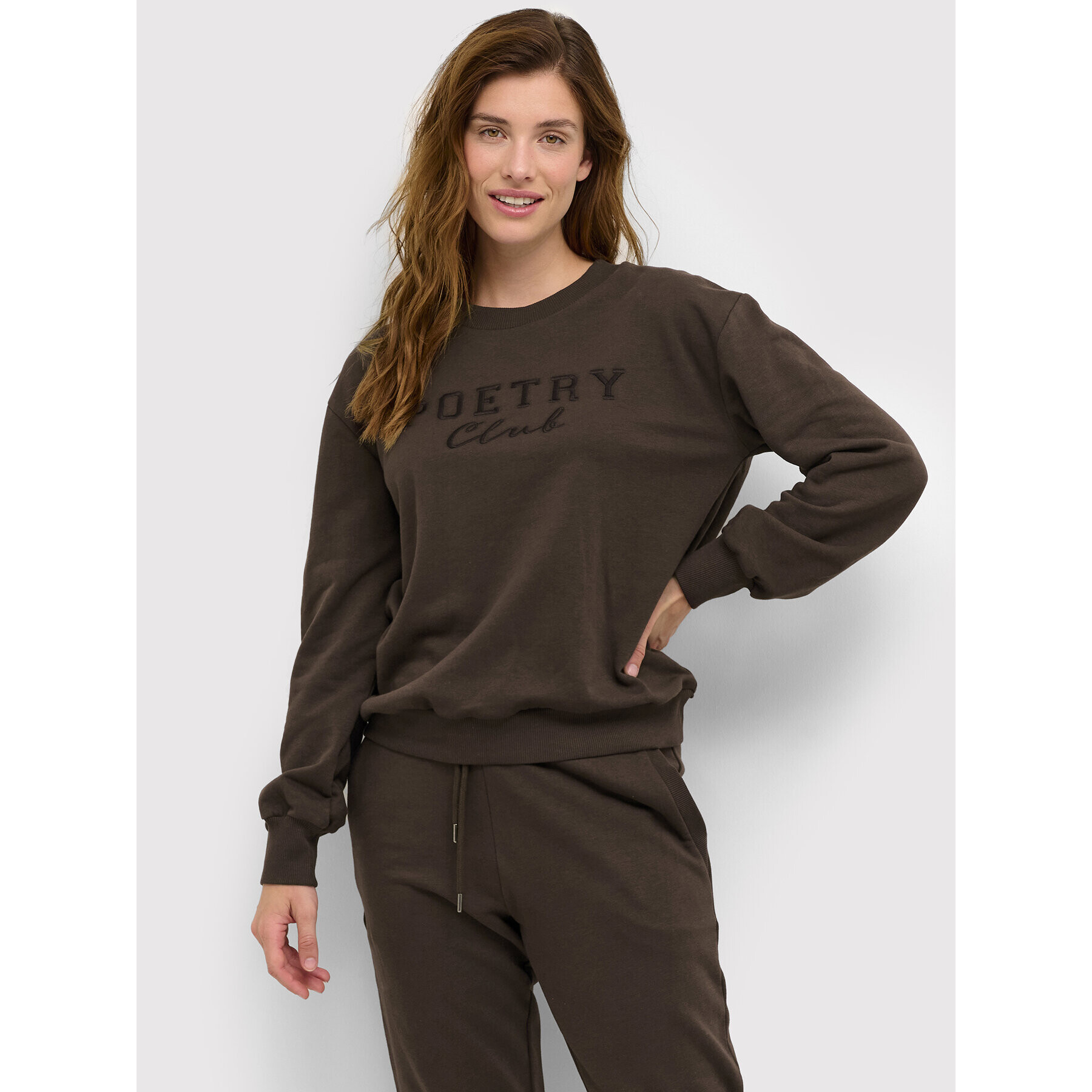 Kaffe Pulóver Sirid 10506601 Barna Loose Fit - Pepit.hu