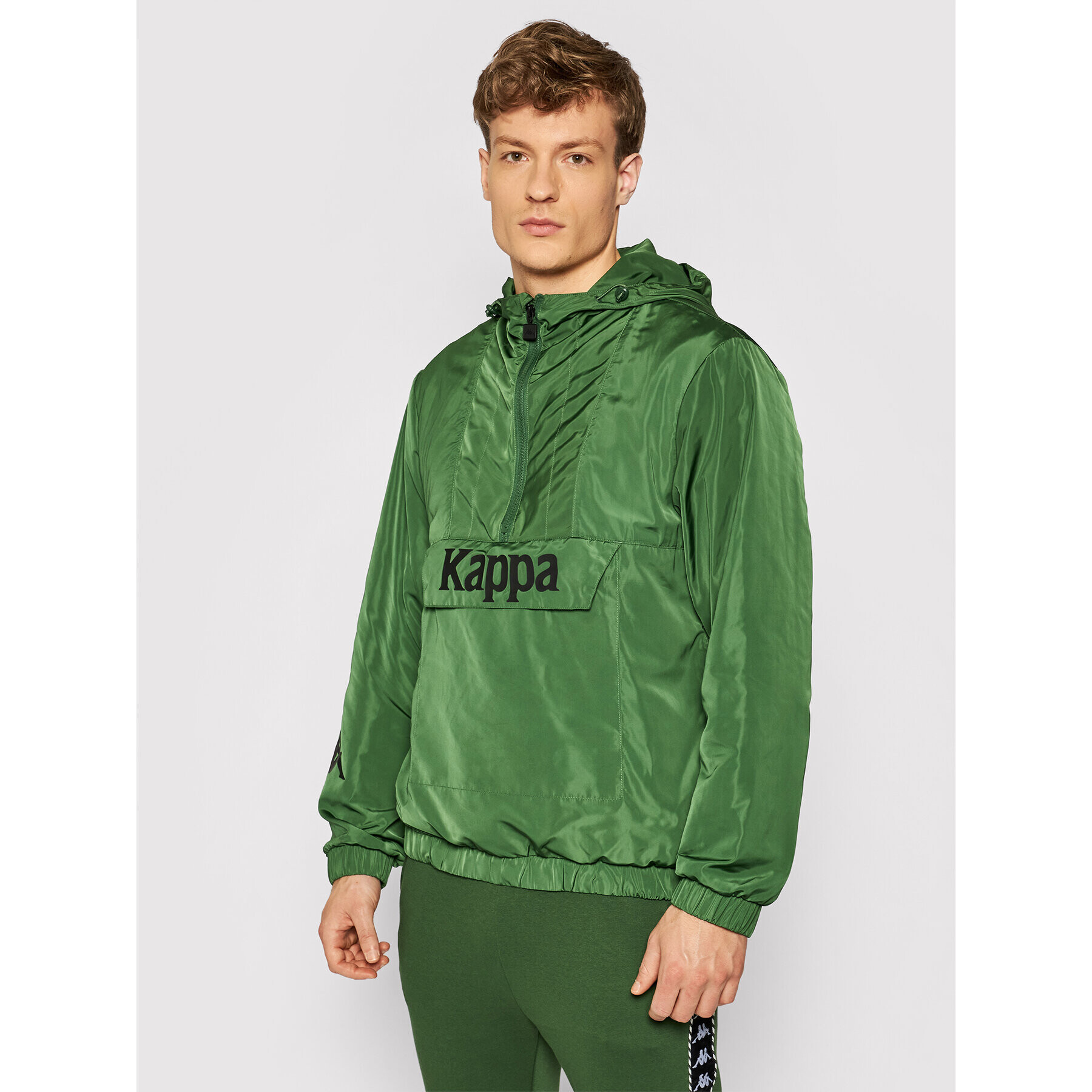 Kappa Anorák 309041 Zöld Regular Fit - Pepit.hu