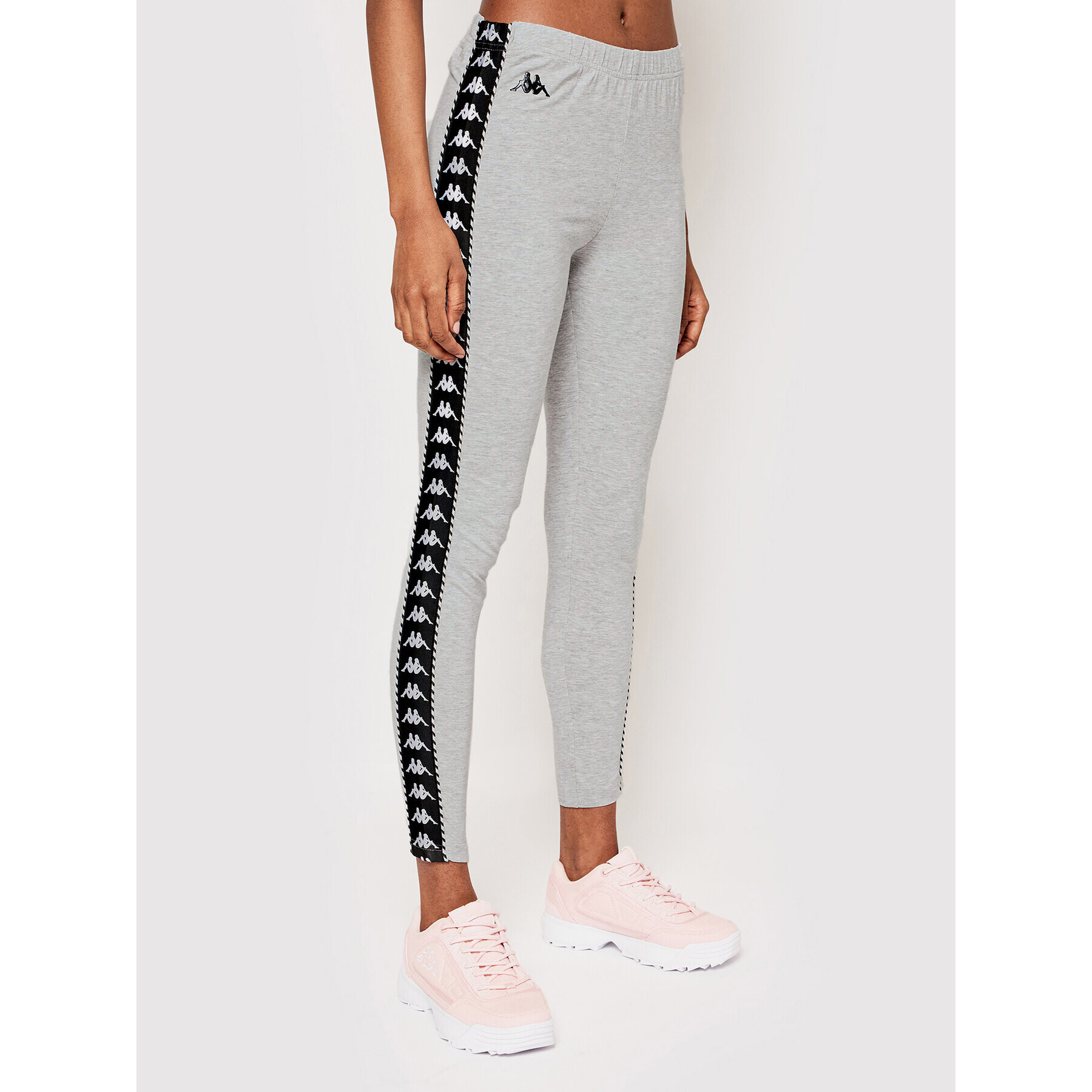 Kappa Leggings 309075 Szürke Slim Fit - Pepit.hu