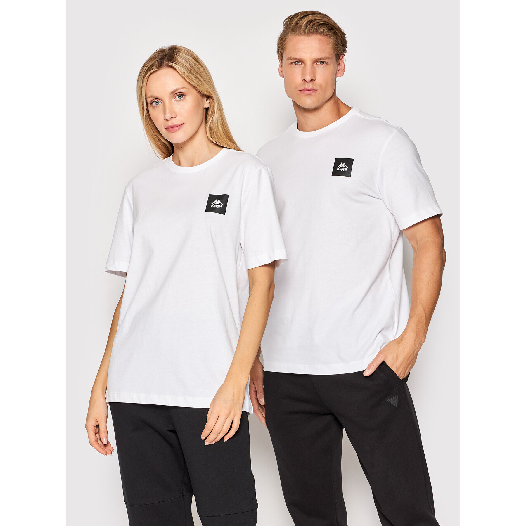 Kappa Póló Unisex 311033 Fehér Regular Fit - Pepit.hu