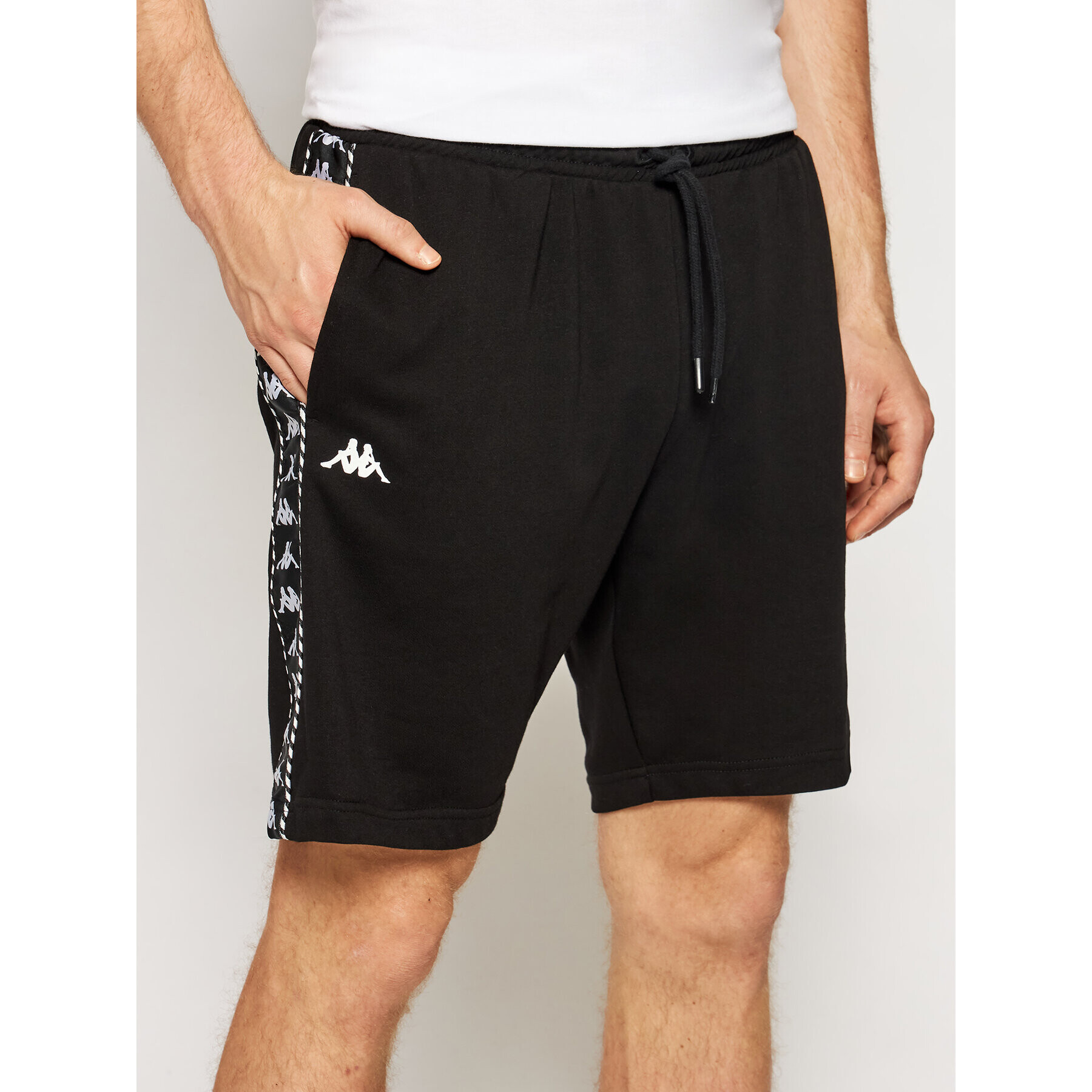 Kappa Sport rövidnadrág 309013 Fekete Regular Fit - Pepit.hu