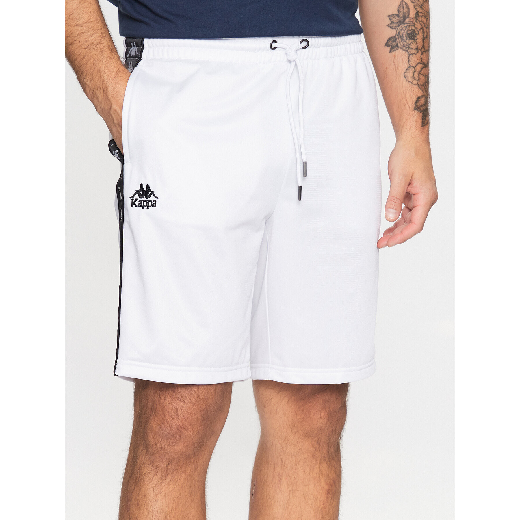 Kappa Sport rövidnadrág 313019 Fehér Regular Fit - Pepit.hu