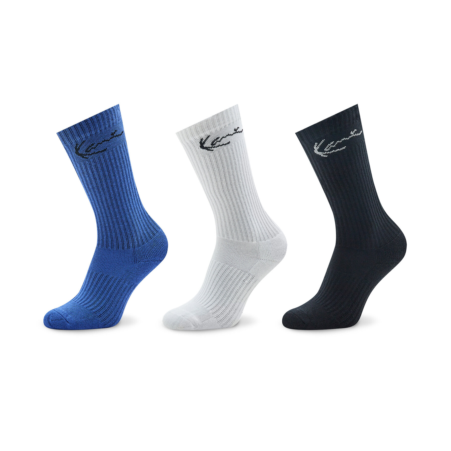 Karl Kani 3 pár uniszex hosszú szárú zokni Signature 3-Pack Sock 3003956 Színes - Pepit.hu