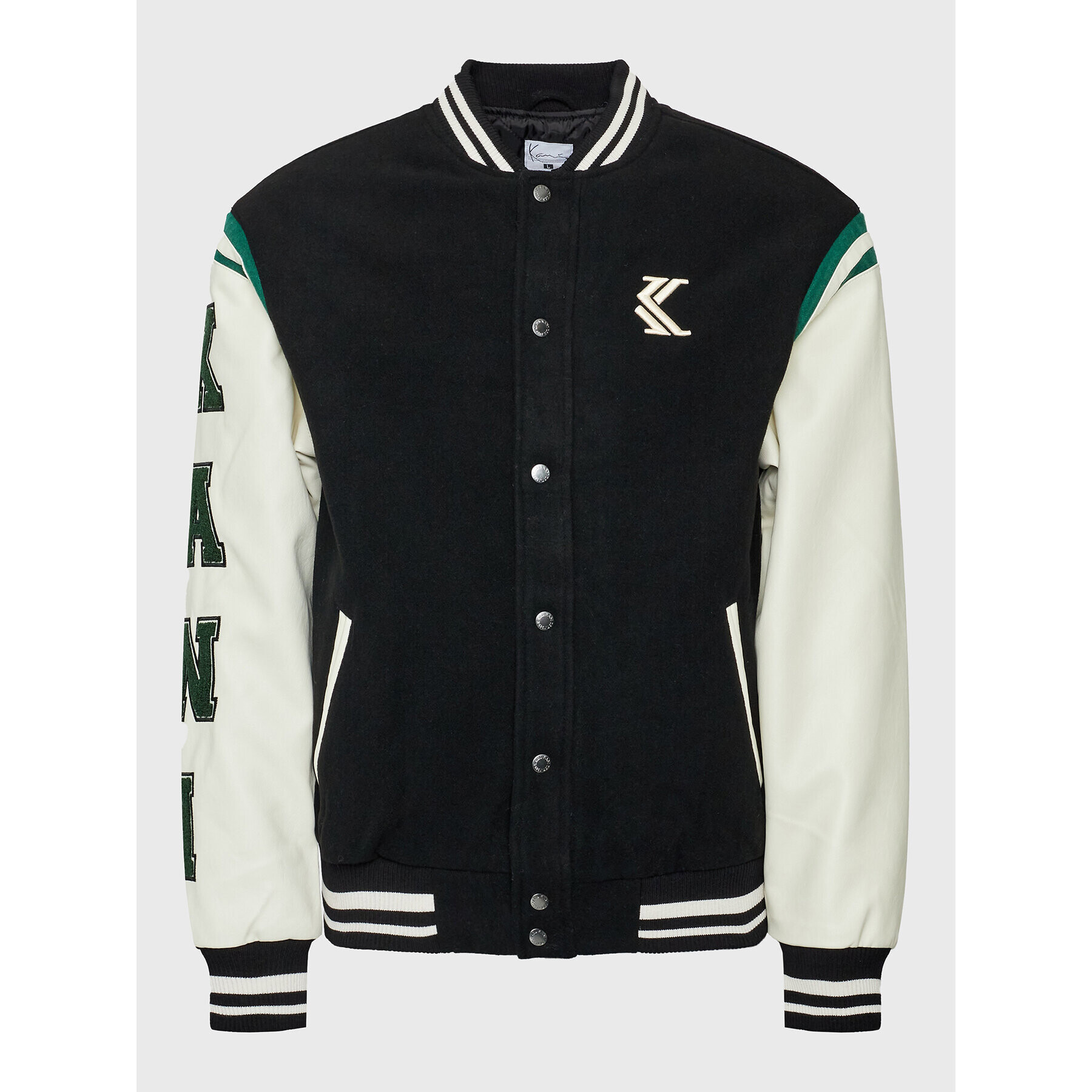 Karl Kani Bomber dzseki College 6085176 Fekete Regular Fit - Pepit.hu