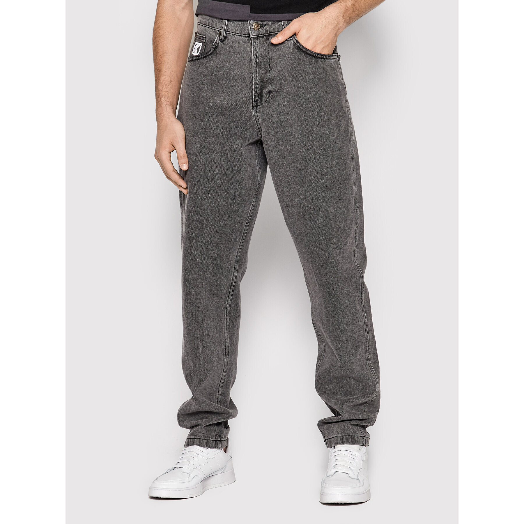 Karl Kani Farmer Small Signature 6000002 Szürke Relaxed Fit - Pepit.hu