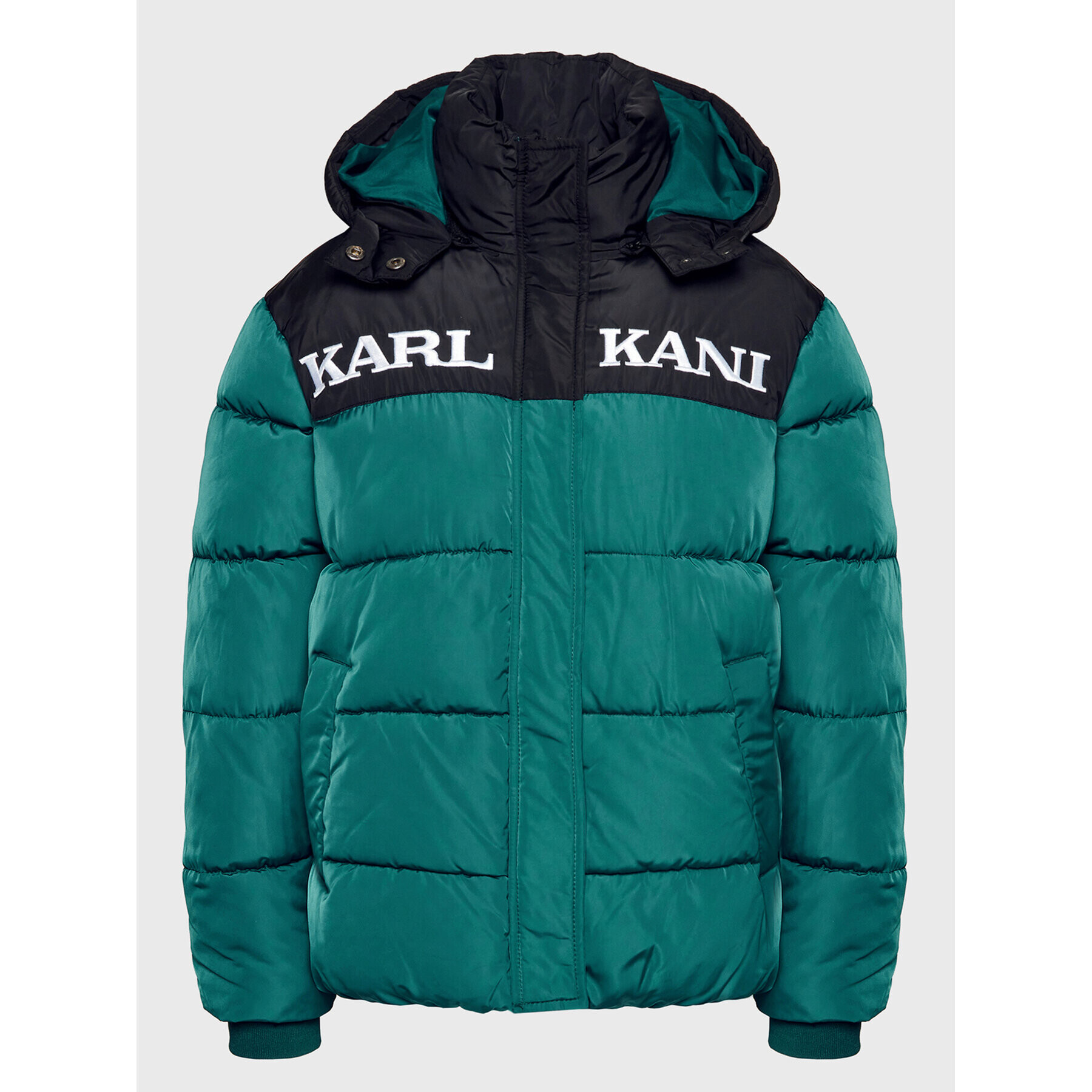 Karl Kani Pehelykabát Retro 6176505 Zöld Regular Fit - Pepit.hu