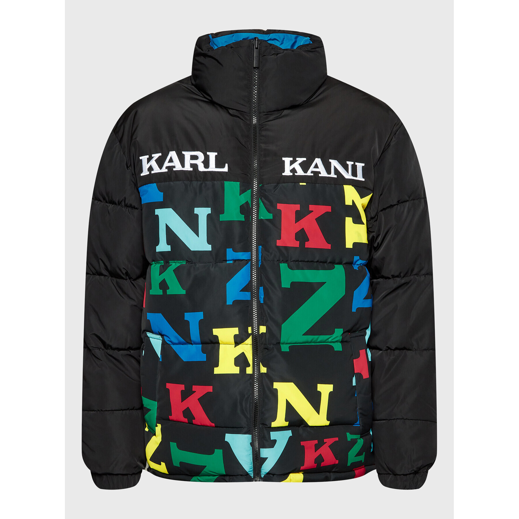 Karl Kani Pehelykabát Retro Block 6076821 Színes Regular Fit - Pepit.hu