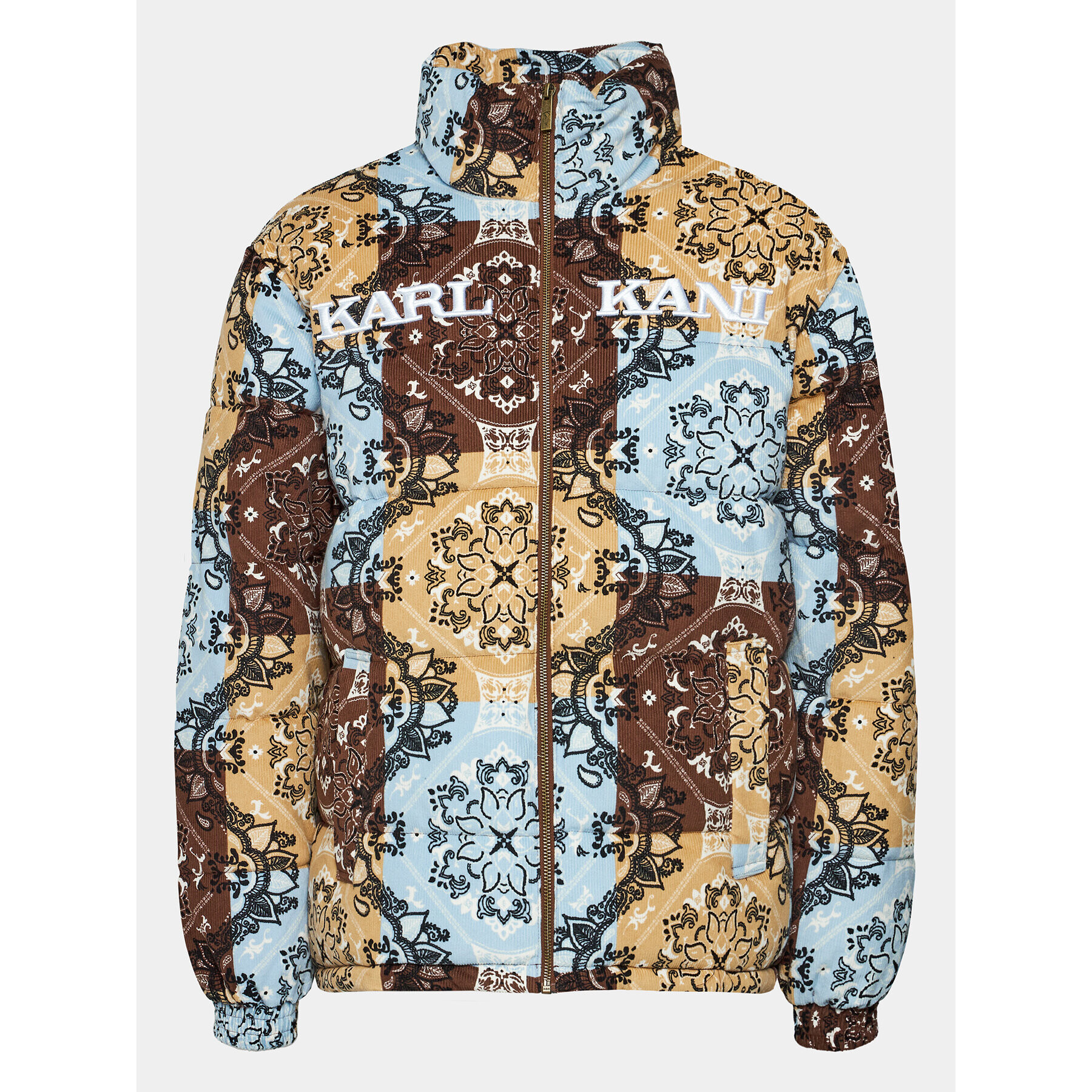 Karl Kani Pehelykabát Retro Paisley 6076011 Színes Relaxed Fit - Pepit.hu