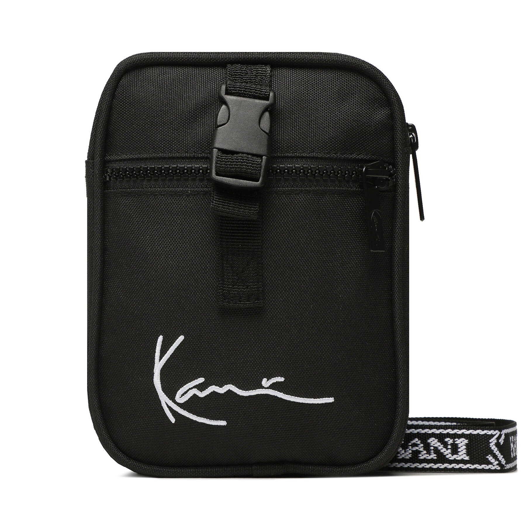 Karl Kani Táska Signature Tape Messenger Bag 4002484 Fekete - Pepit.hu