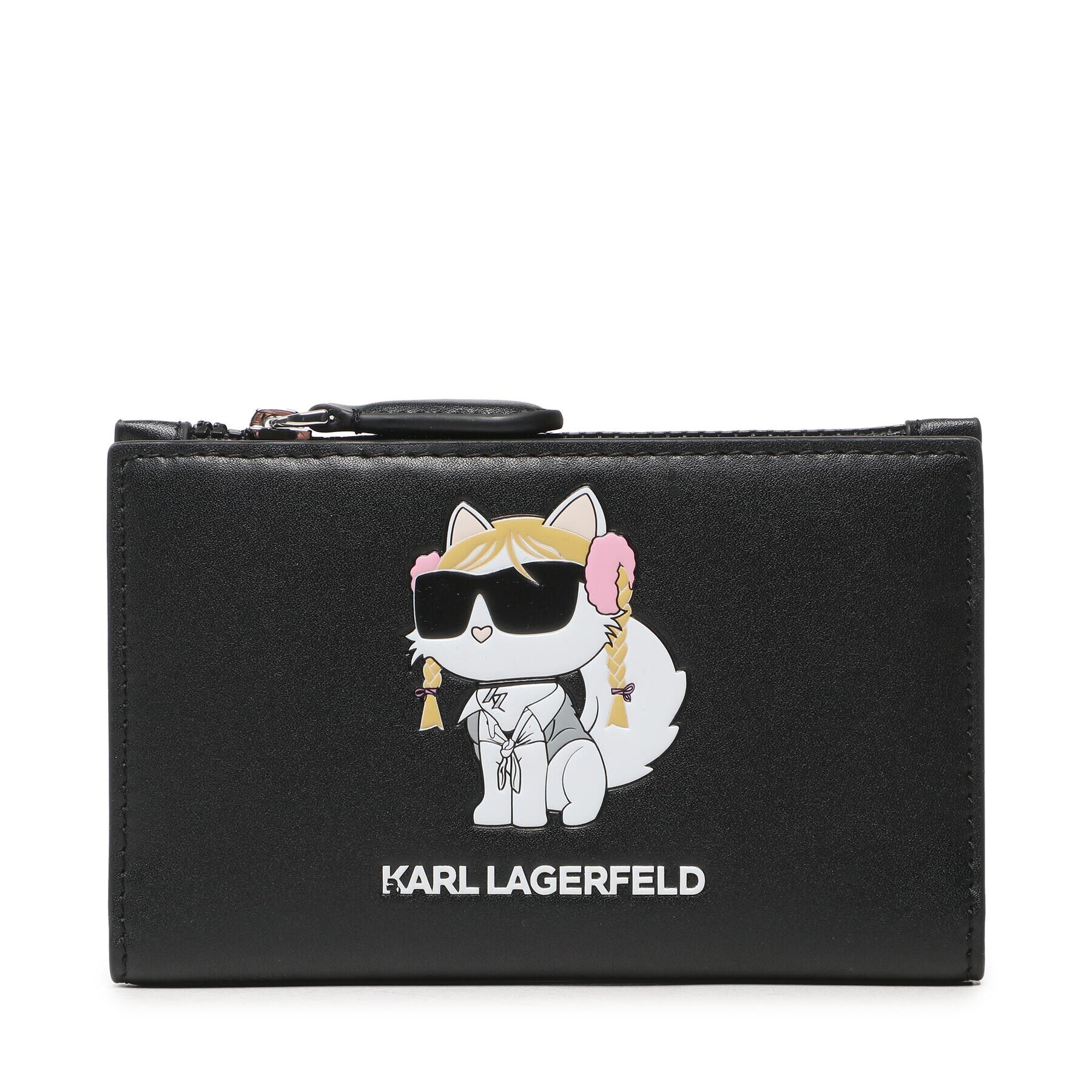 KARL LAGERFELD Bankkártya tartó 230W3221 Fekete - Pepit.hu