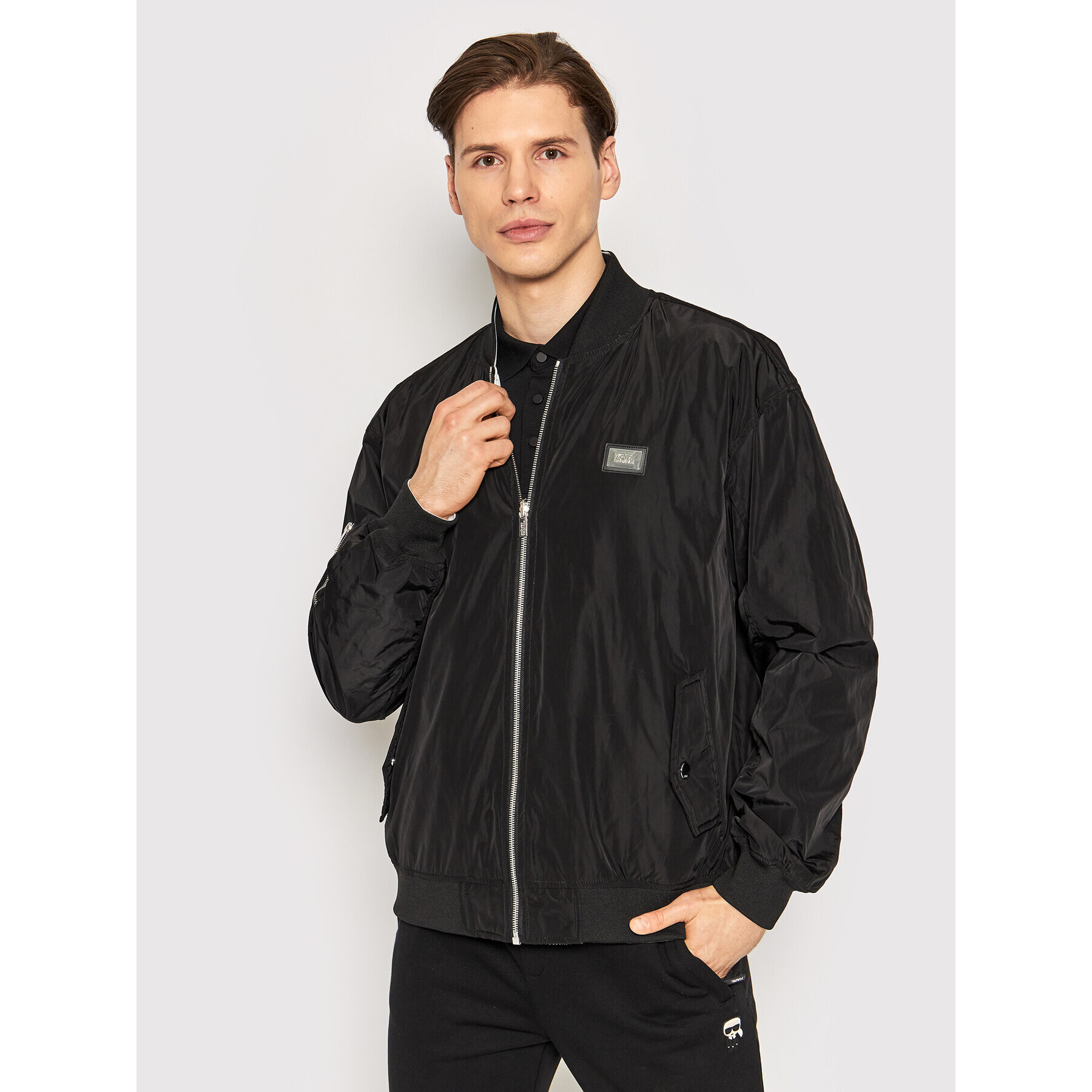 KARL LAGERFELD Bomber dzseki 505005 521501 Színes Regular Fit - Pepit.hu