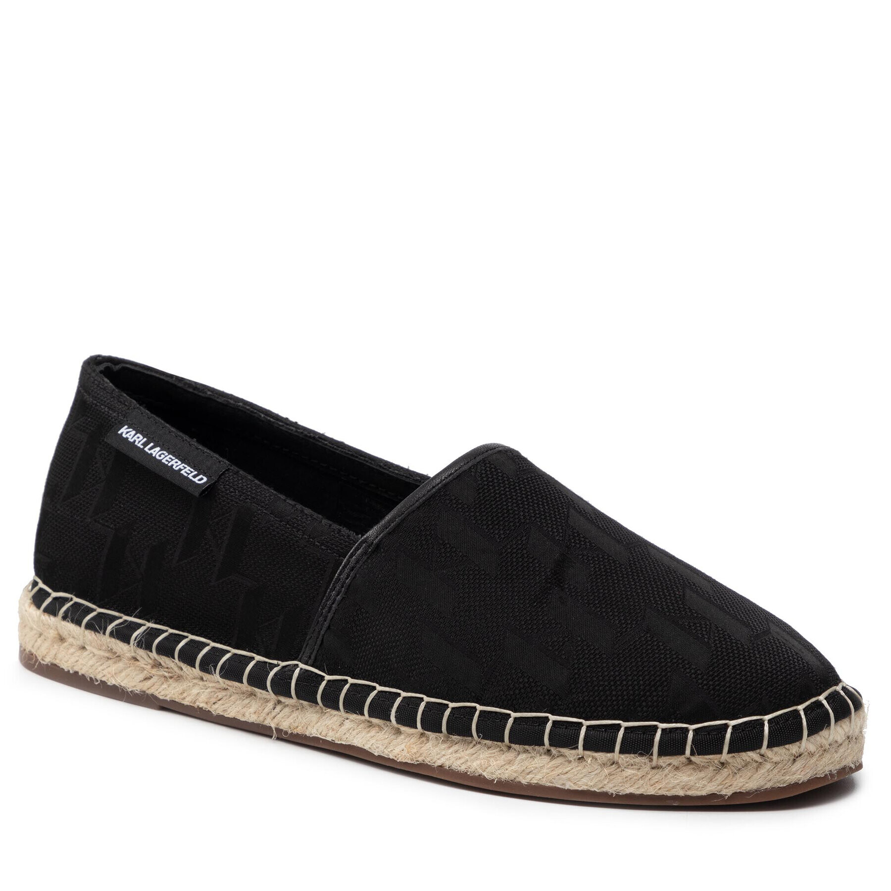 KARL LAGERFELD Espadrilles KL70109 Fekete - Pepit.hu